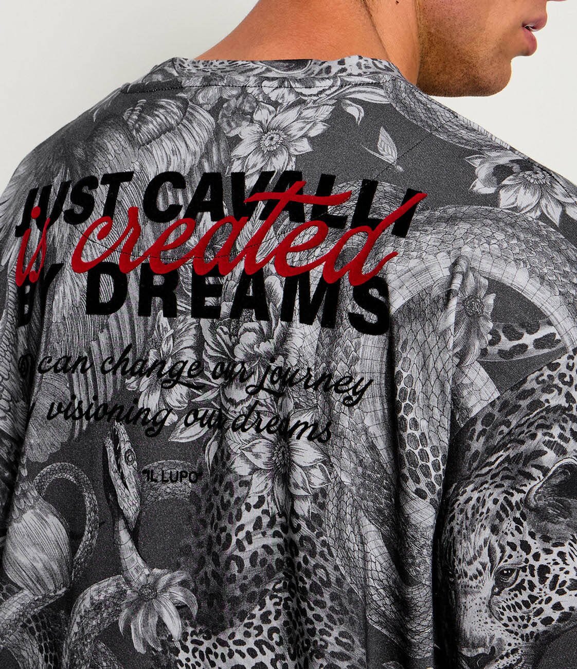 Just Cavalli Tricou Heron | Oversize fit