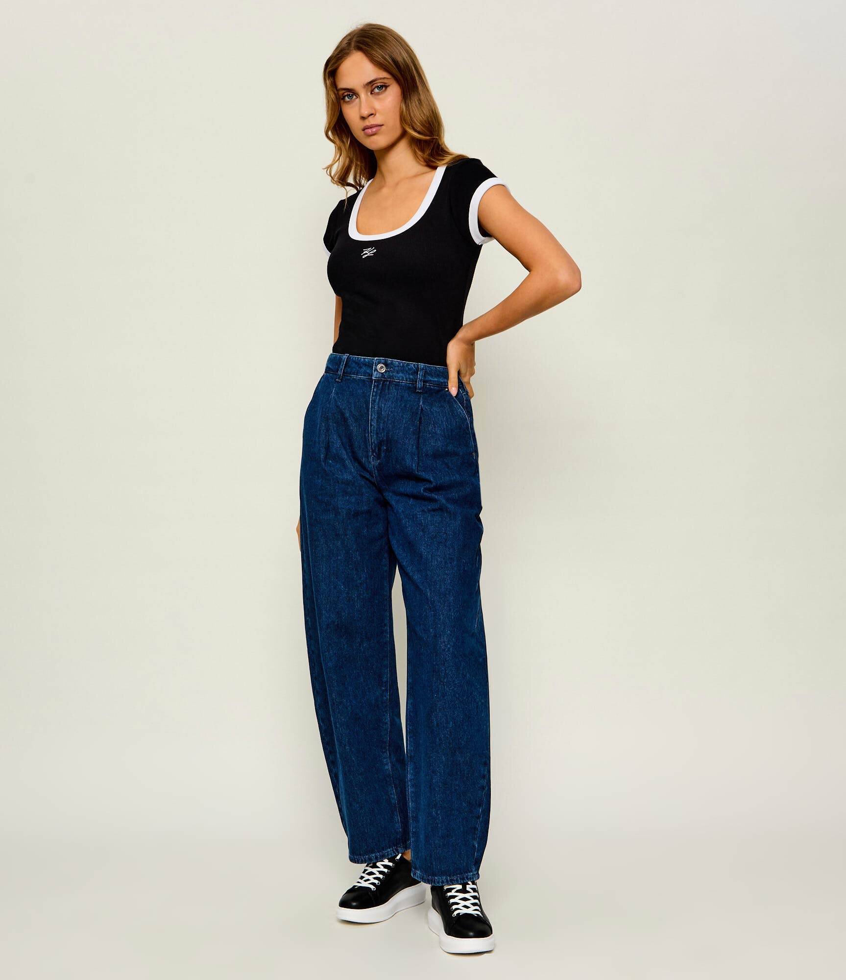 Karl Lagerfeld Blugi D31 | Boyfriend fit