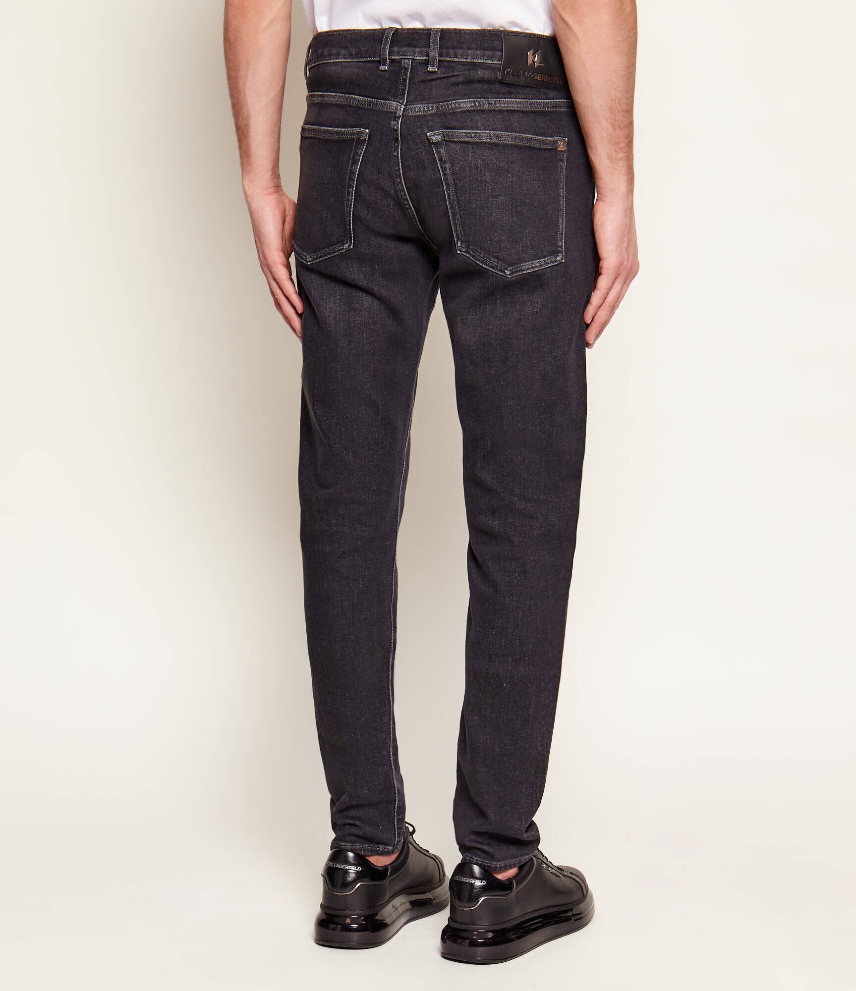 Karl Lagerfeld Blugi JORDAN | Tapered fit | mid waist