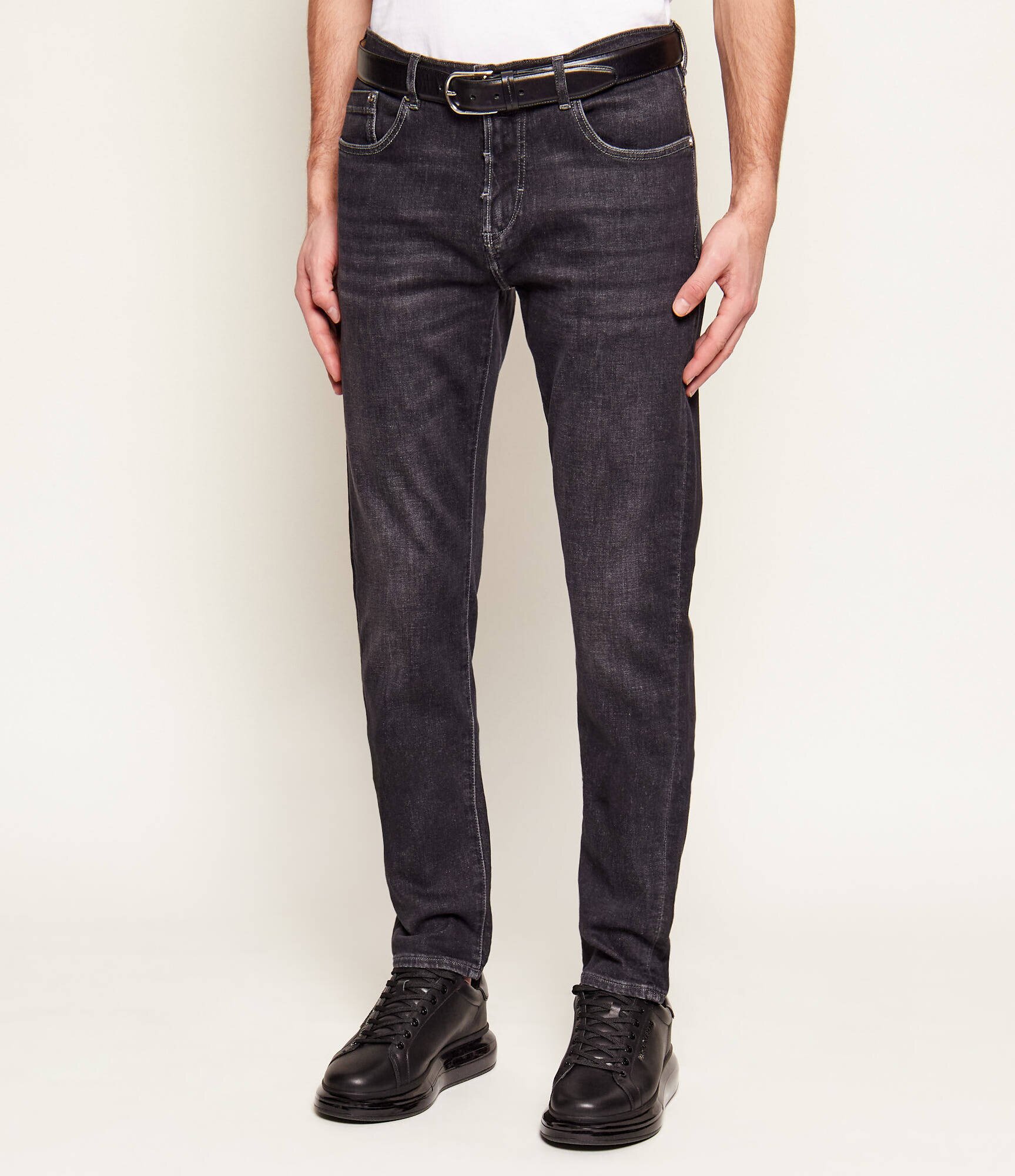 Karl Lagerfeld Blugi JORDAN | Tapered fit | mid waist
