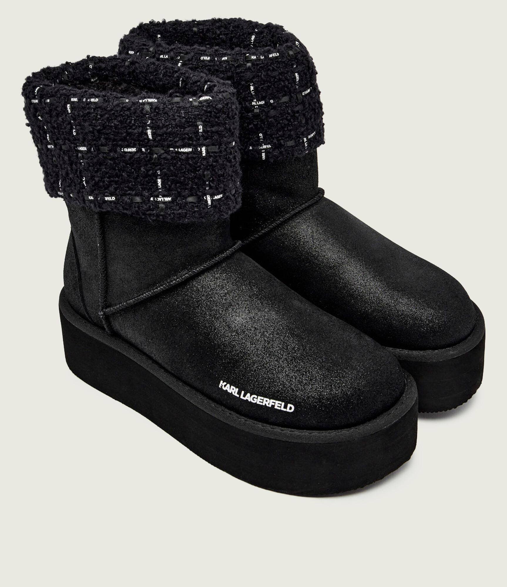Karl Lagerfeld Bocanci THERMO | piele întoarsă
