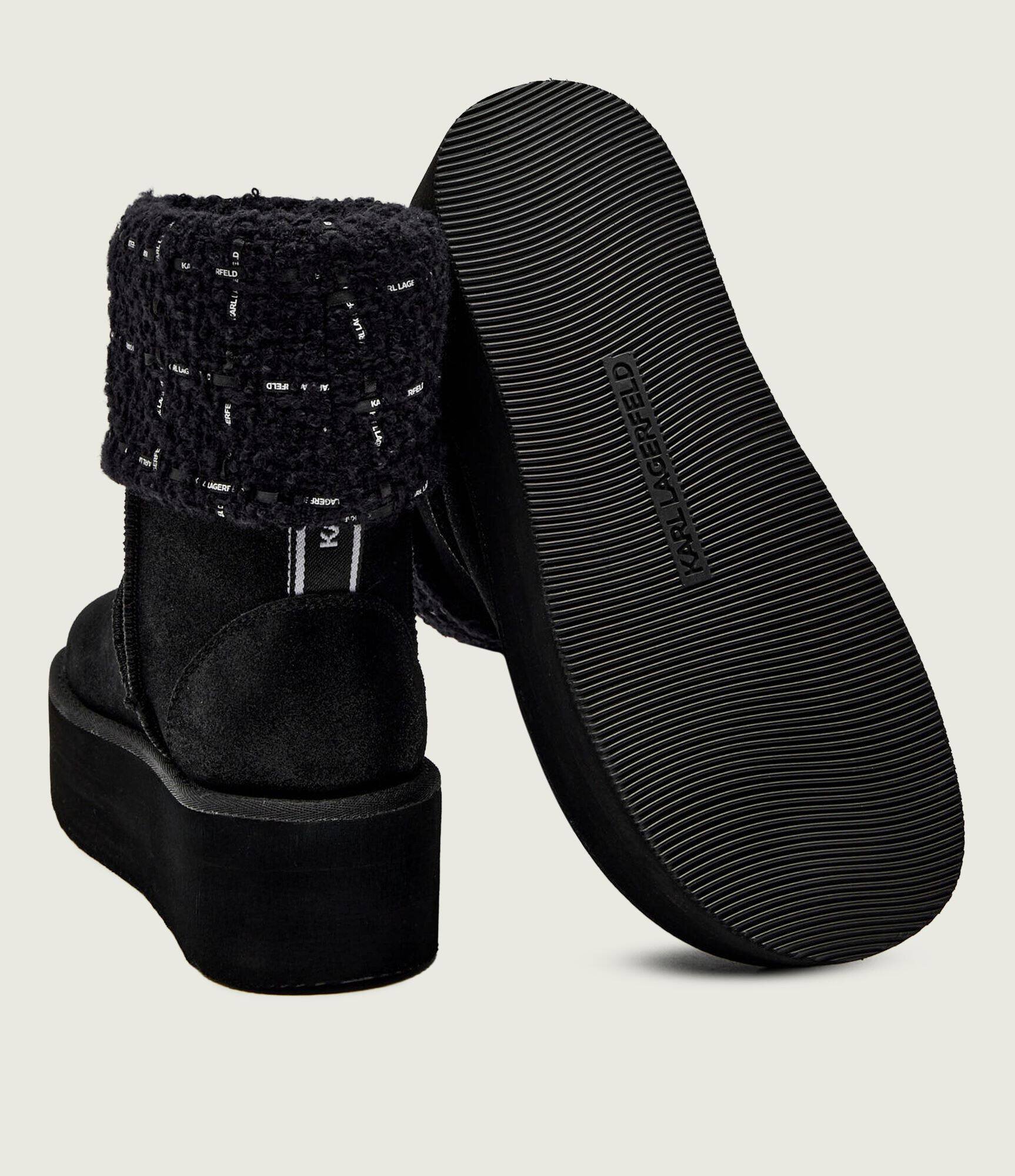 Karl Lagerfeld Bocanci THERMO | piele întoarsă
