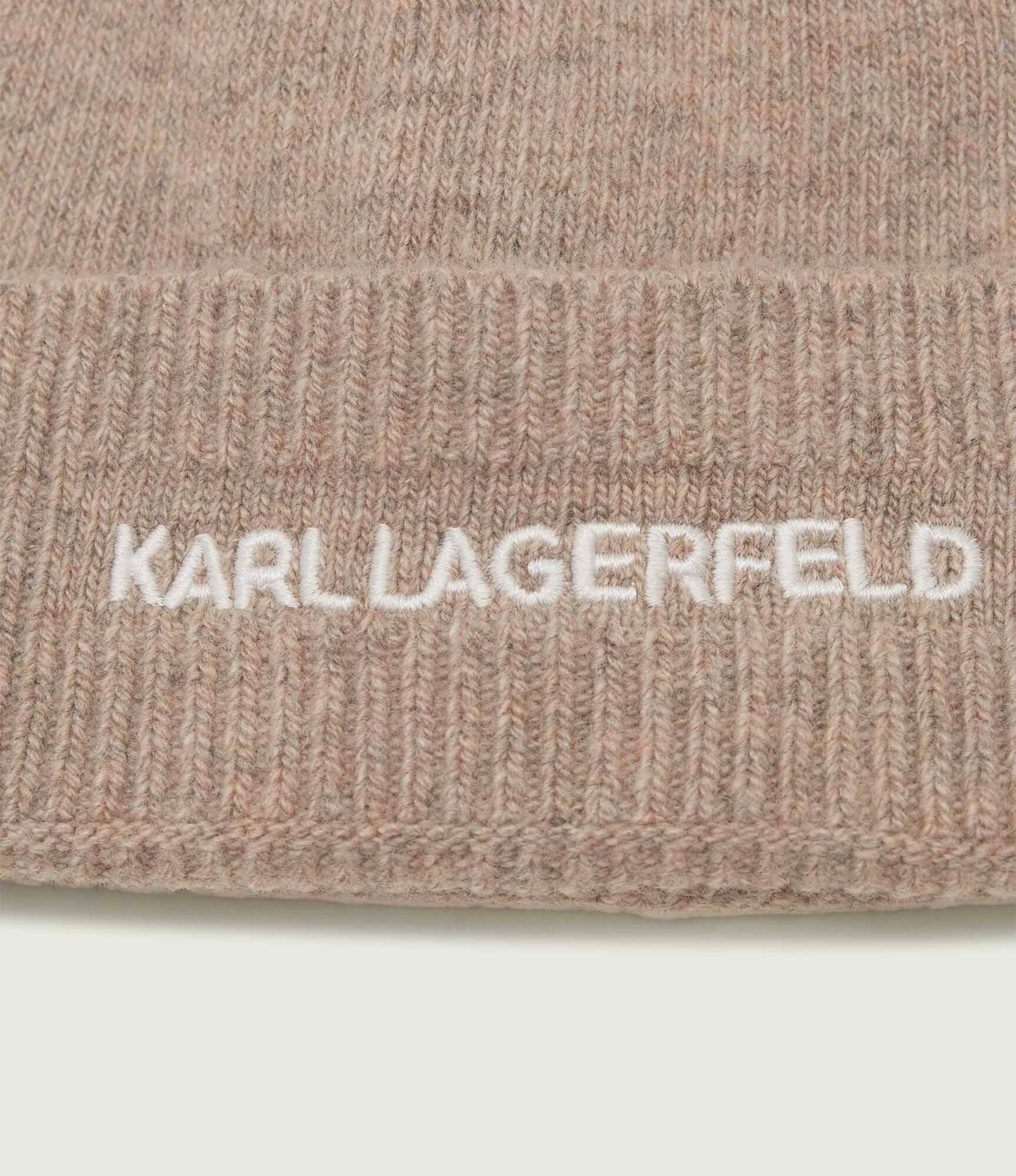 Karl Lagerfeld Căciulă k/essential cu adaos de lână și cașmir