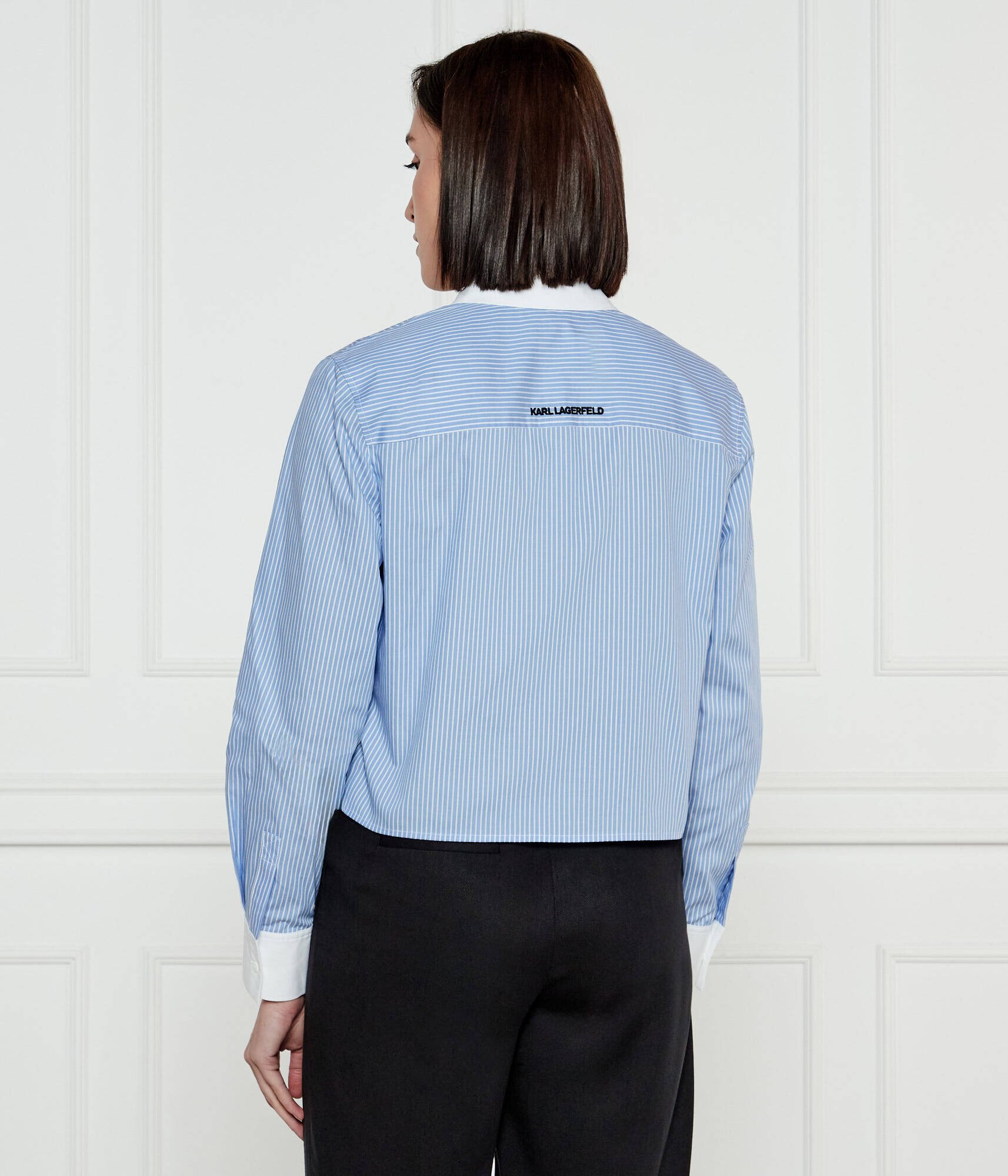 Karl Lagerfeld Cămașă IKON | Cropped Fit