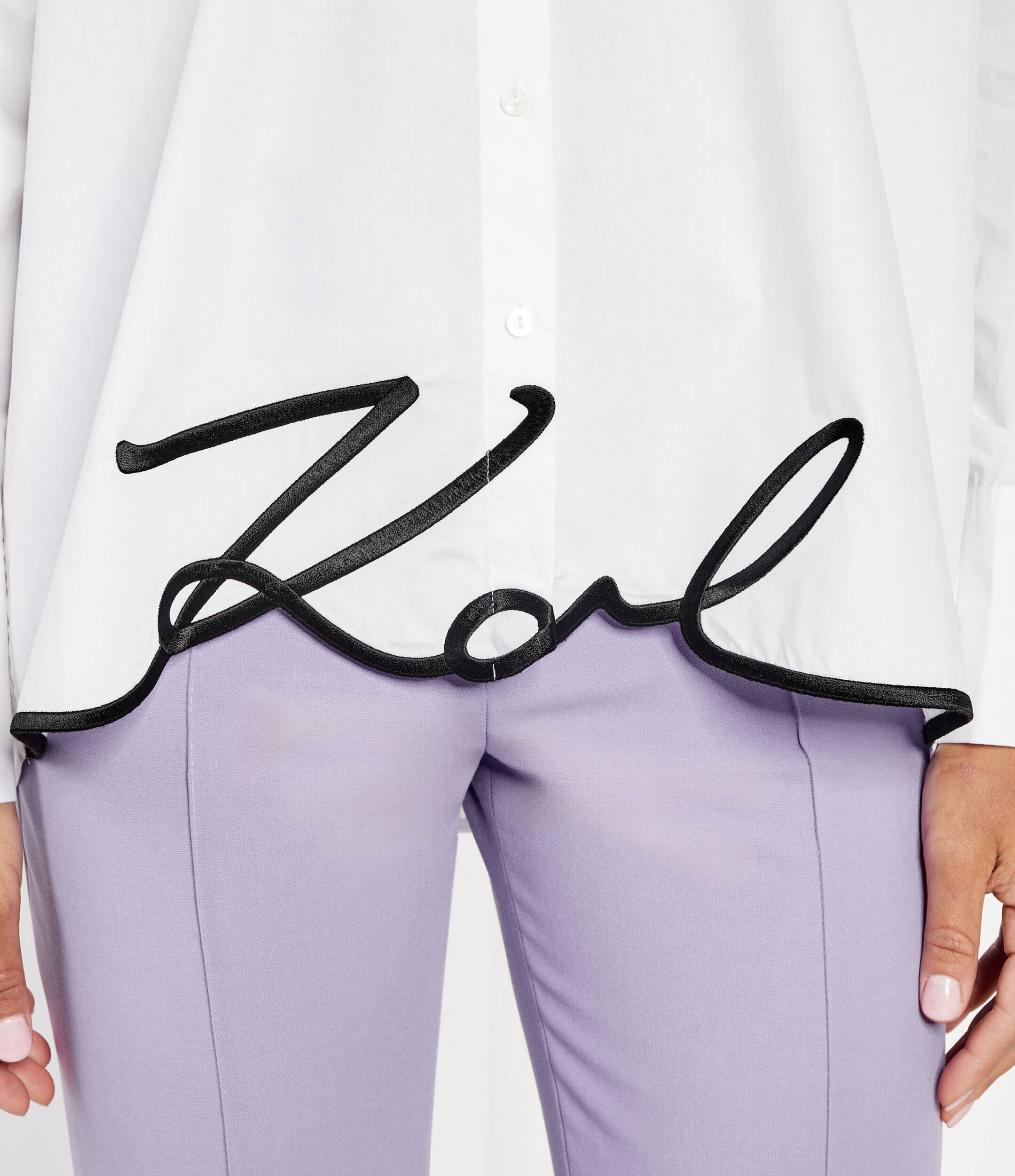 Karl Lagerfeld Cămașă karl hem signature shirt | Regular Fit