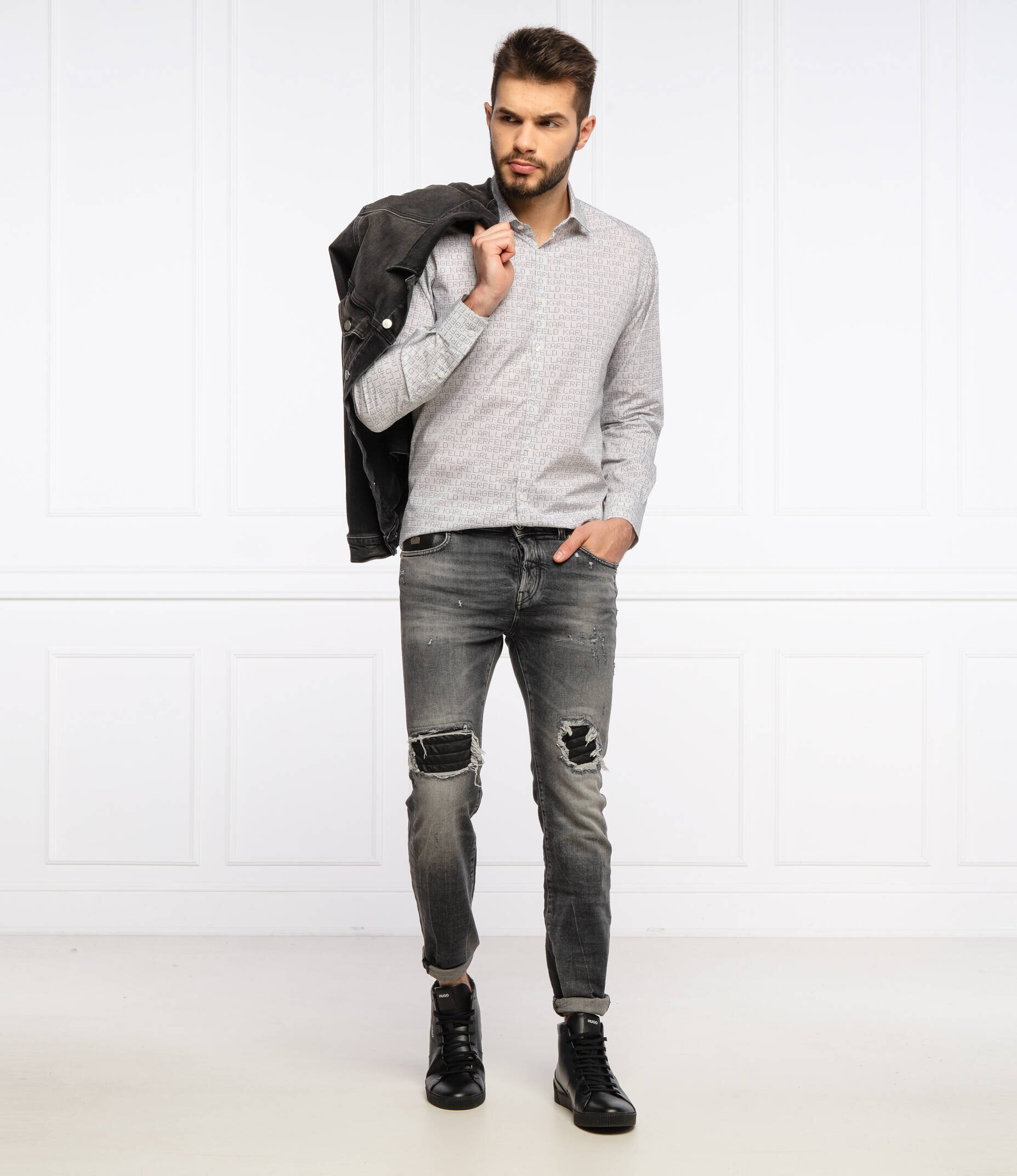 Karl Lagerfeld Cămașă | Slim Fit