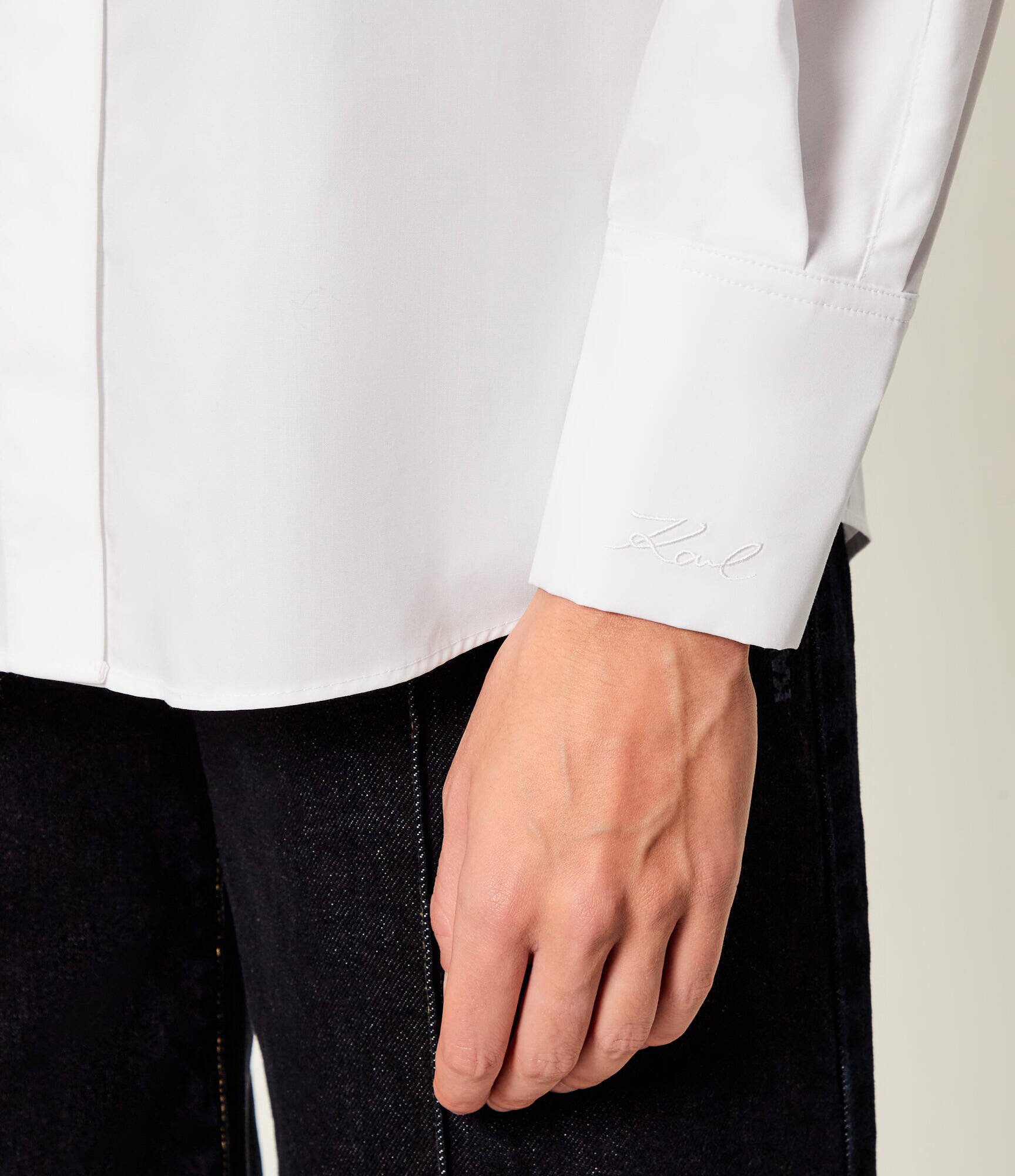 Karl Lagerfeld Cămașă snap fashion | Loose fit