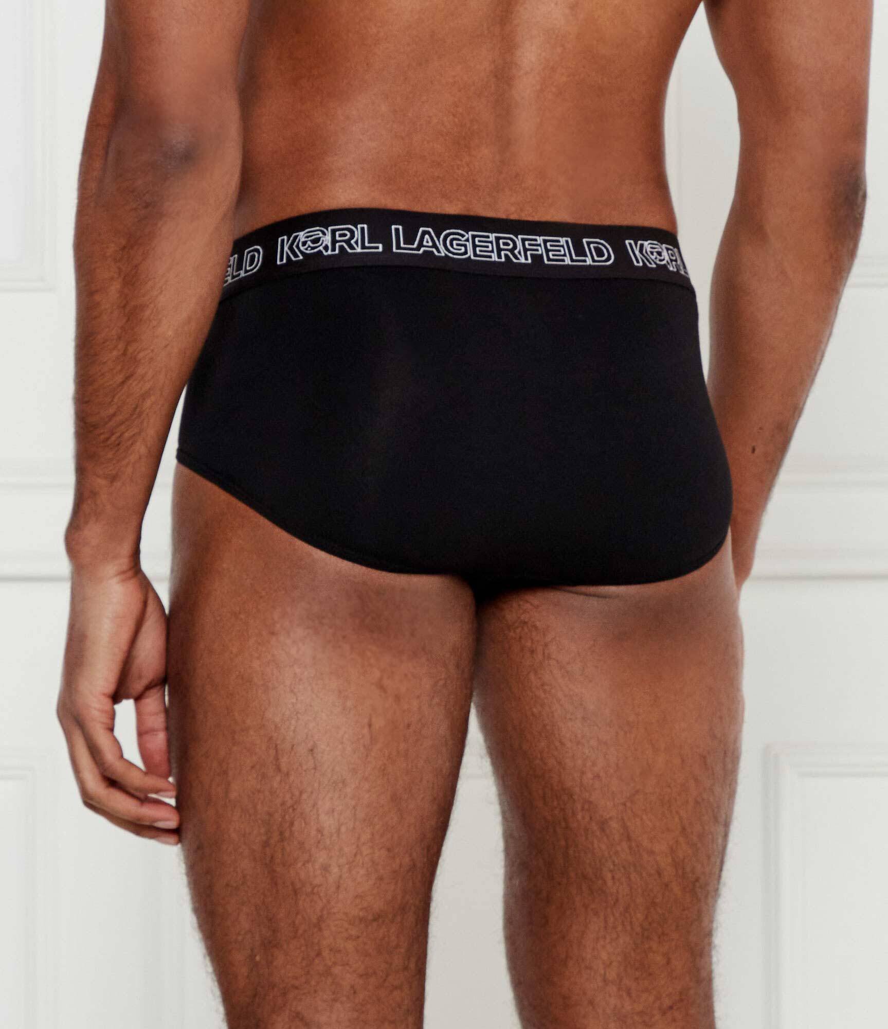 Karl Lagerfeld Chiloți slipi 3-pack