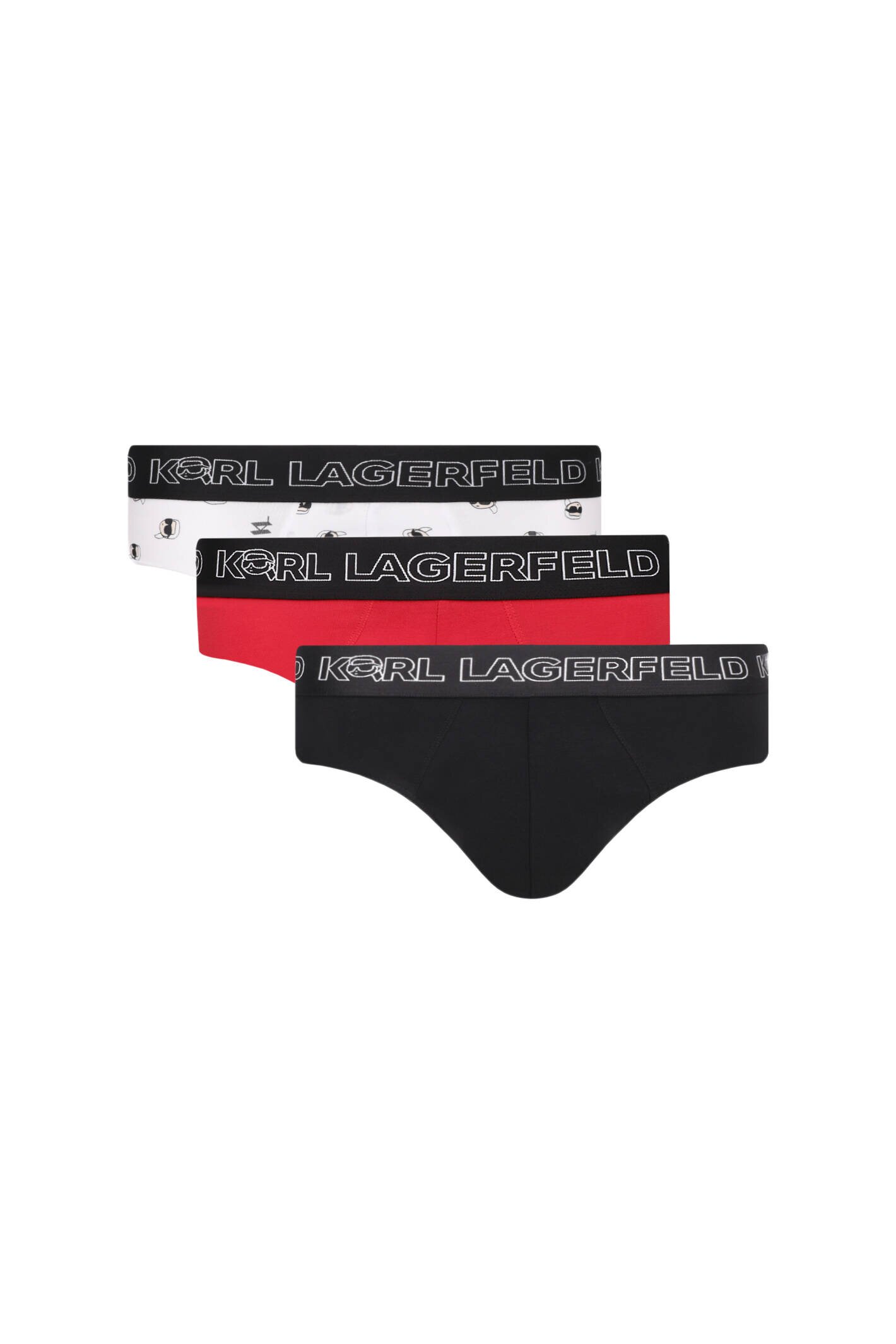 Karl Lagerfeld Chiloți slipi 3-pack