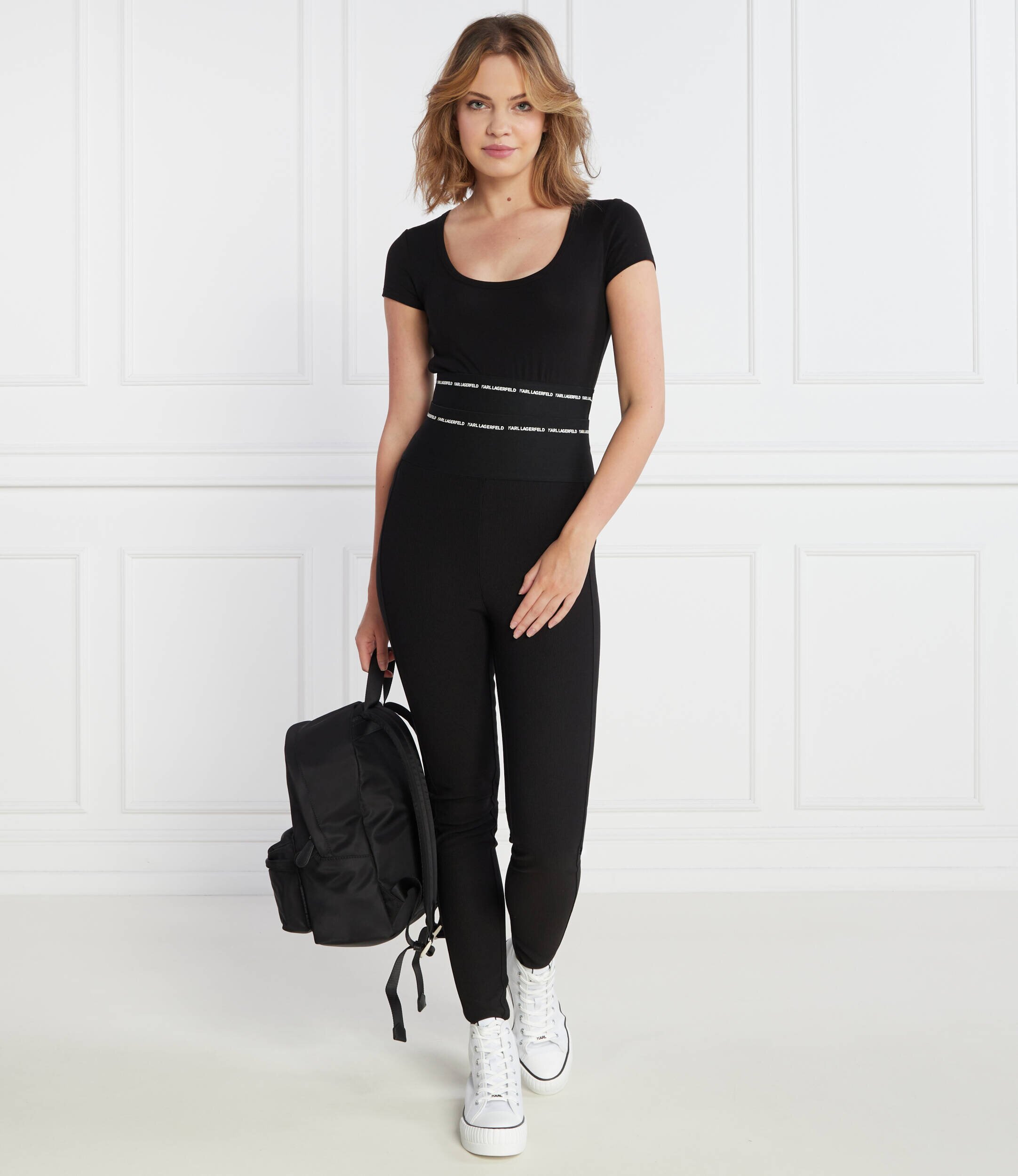 Karl Lagerfeld Colanți jersey punto | Extra slim fit