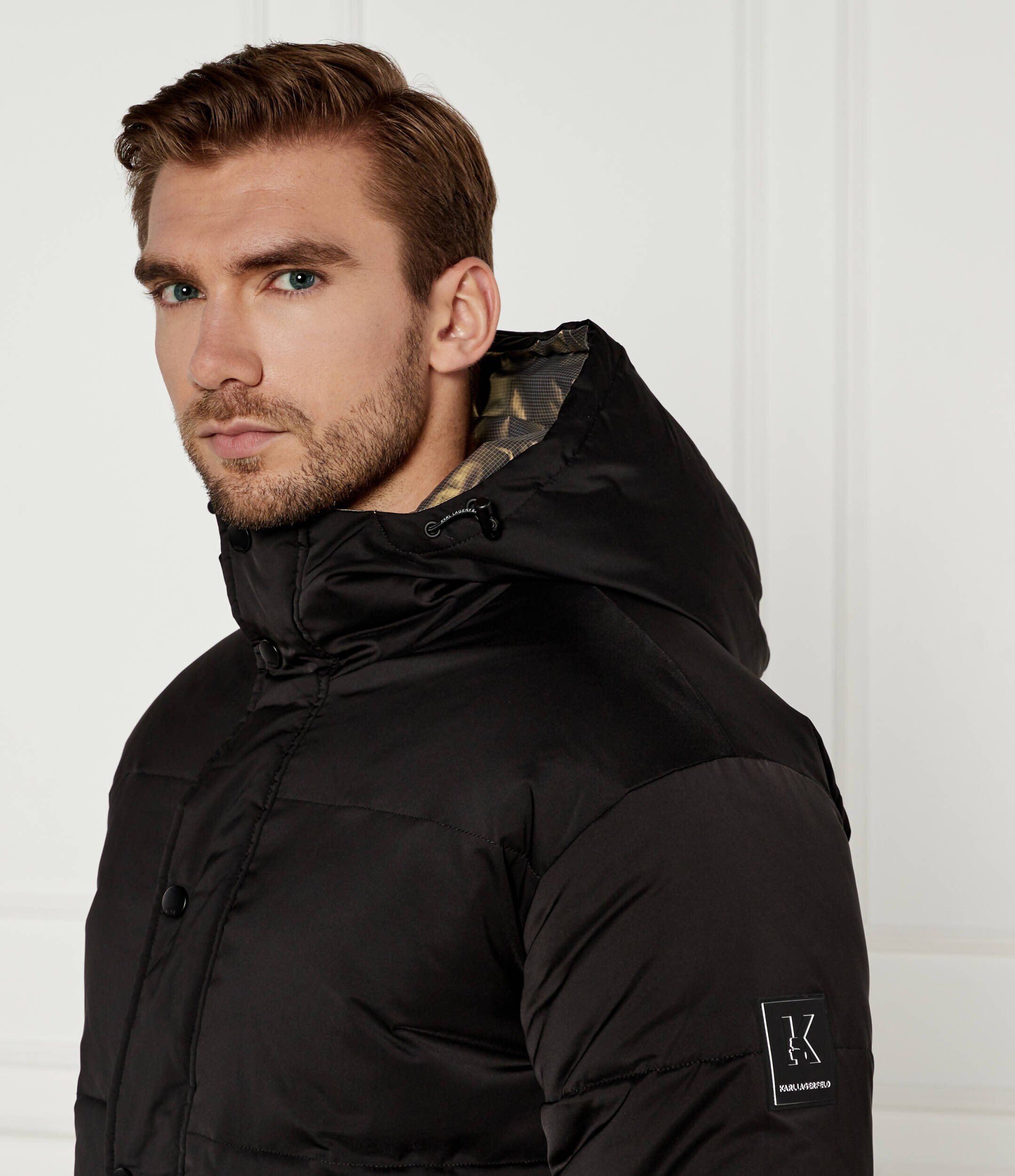 Karl Lagerfeld Cu două fețe geacă | Regular Fit