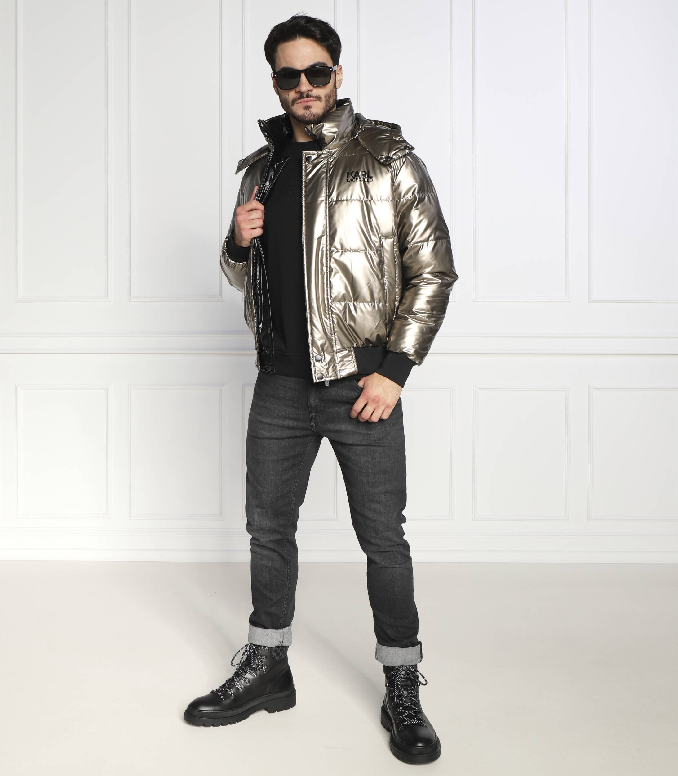 Karl Lagerfeld Cu două fețe geacă | Regular Fit