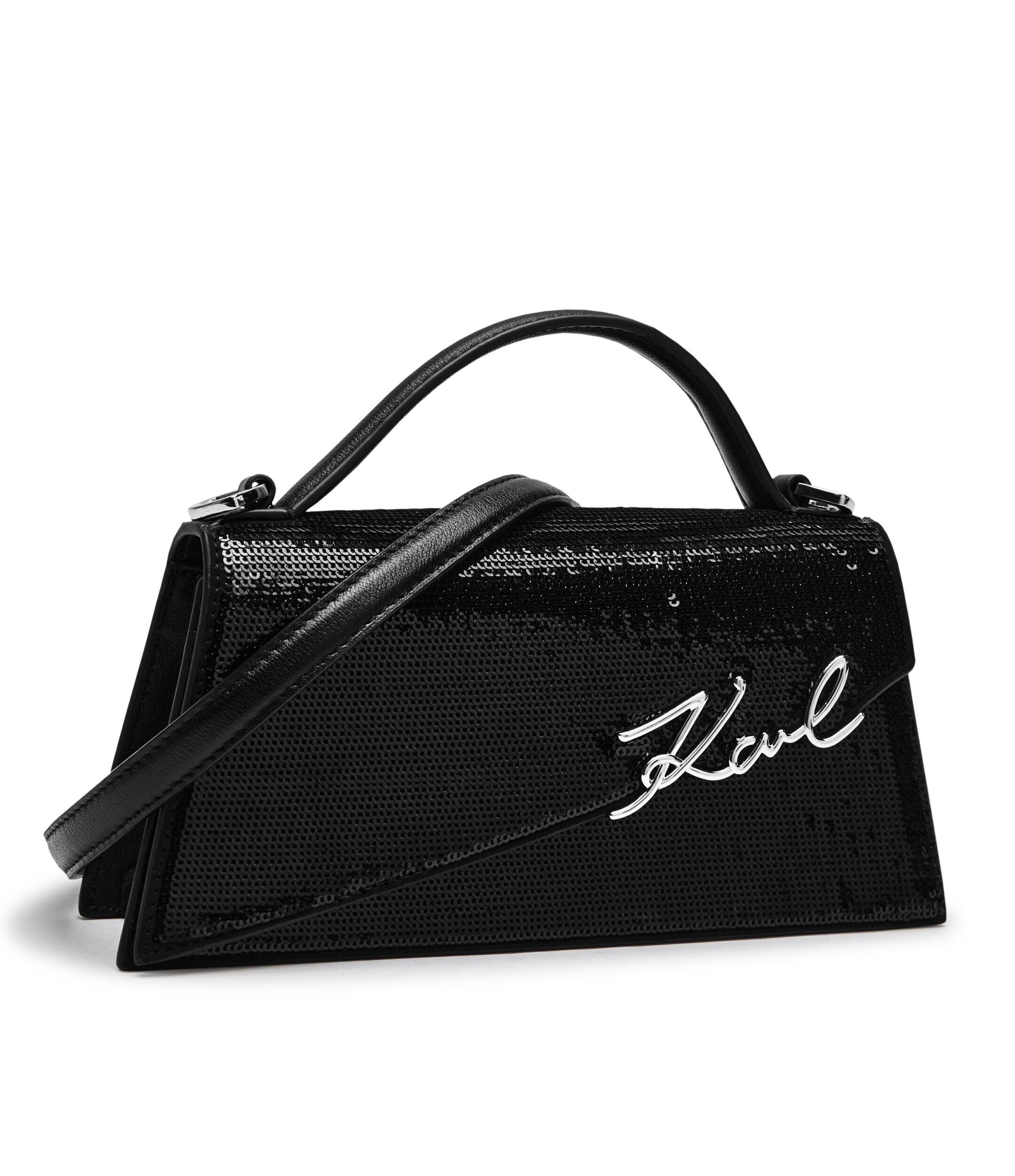 Karl Lagerfeld Cufăr k/signature cu adaos de piele