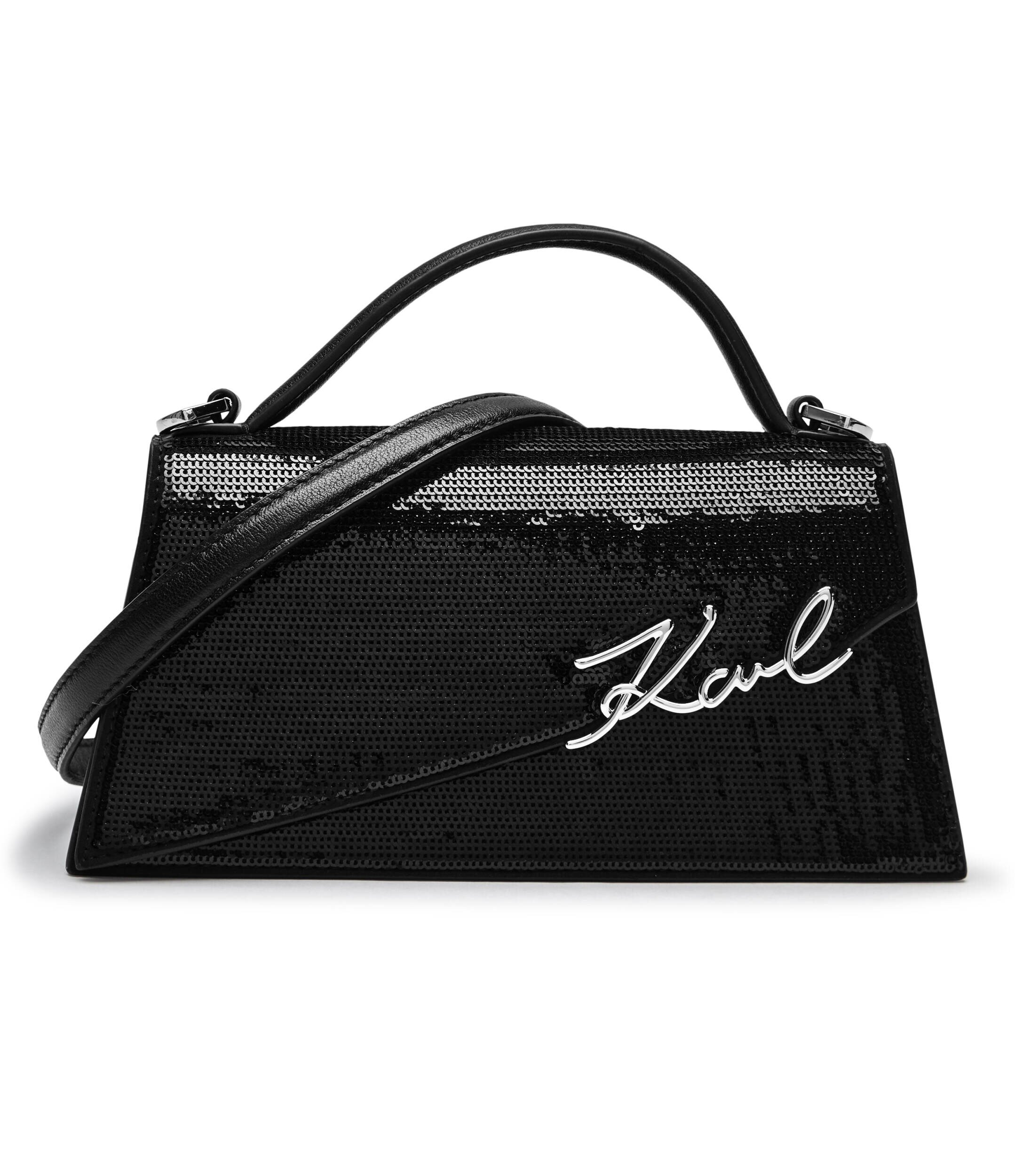 Karl Lagerfeld Cufăr k/signature cu adaos de piele