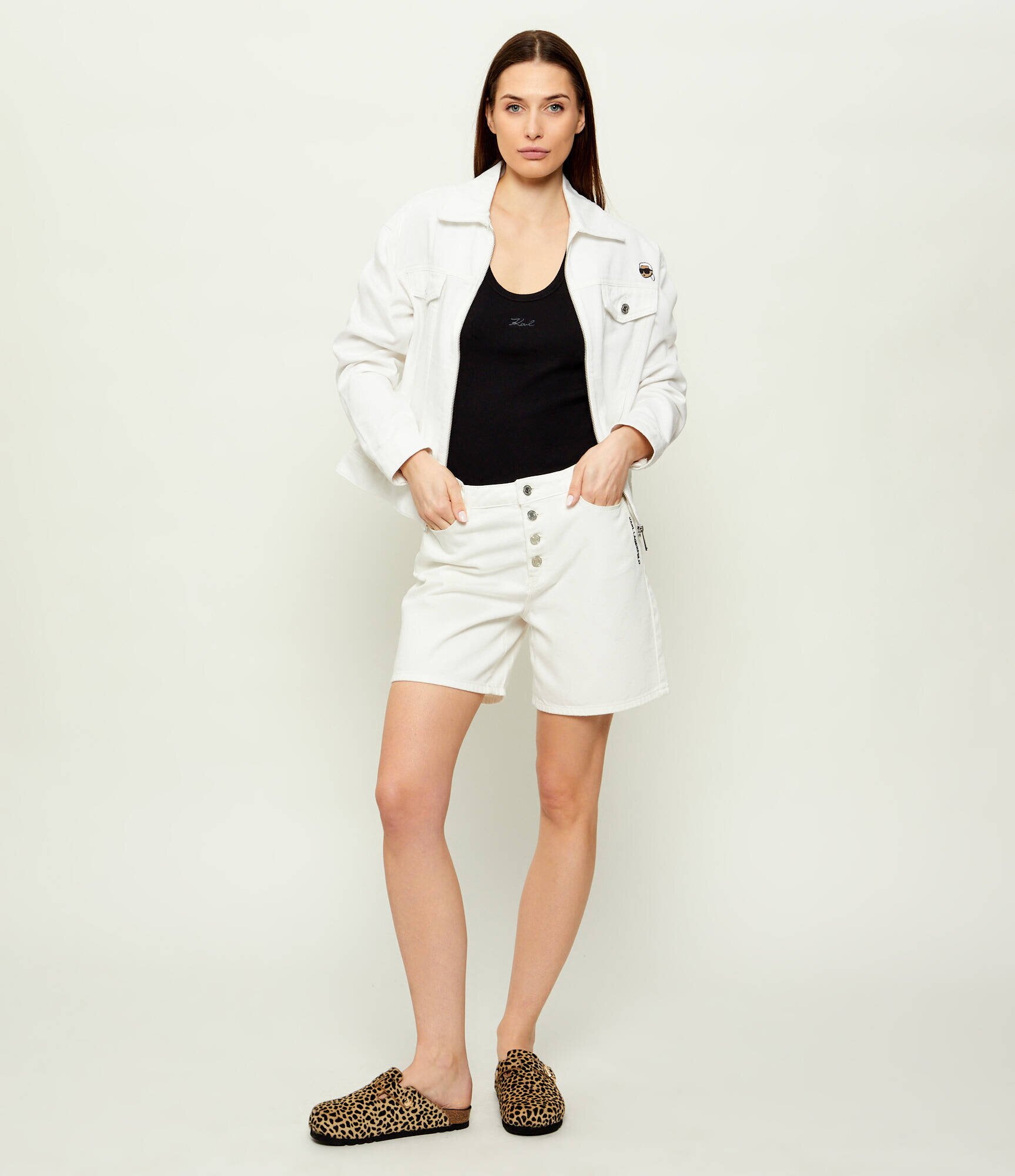 Karl Lagerfeld De blugi pantaloni scurți ikon | regular fit