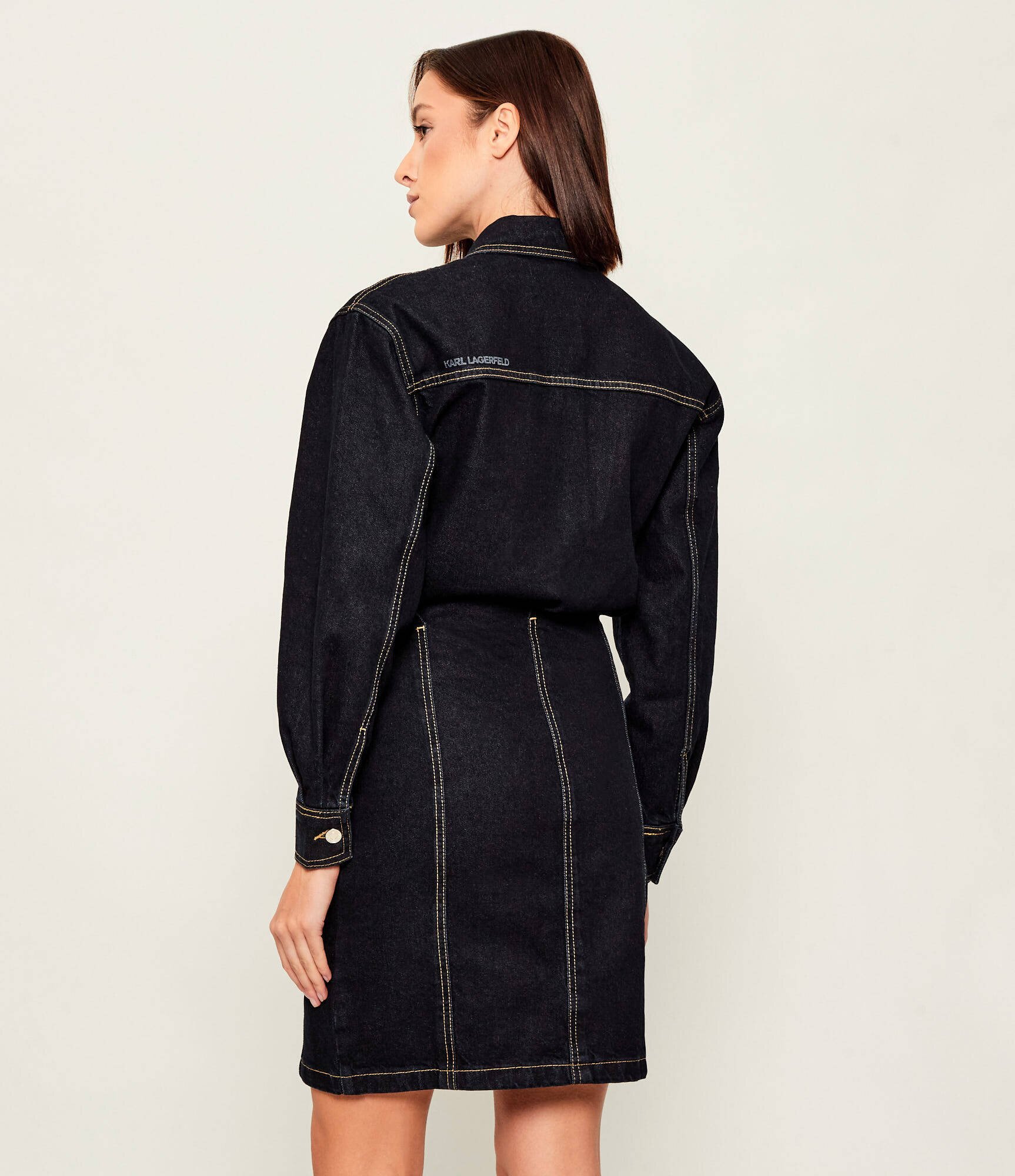 Karl Lagerfeld De blugi rochie Ikon Patch