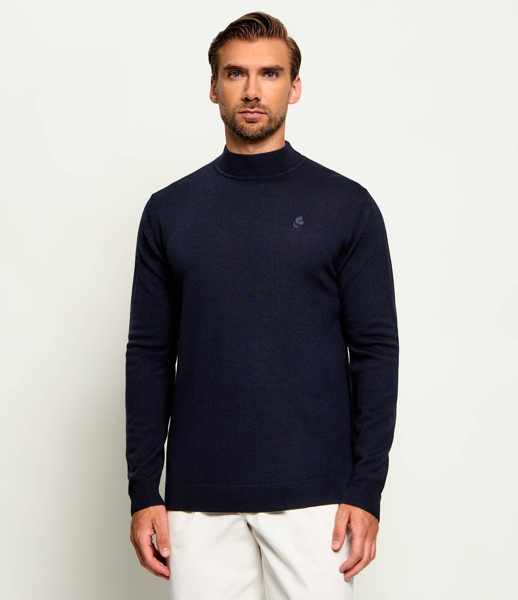 Karl Lagerfeld De lână guler înalt | regular fit