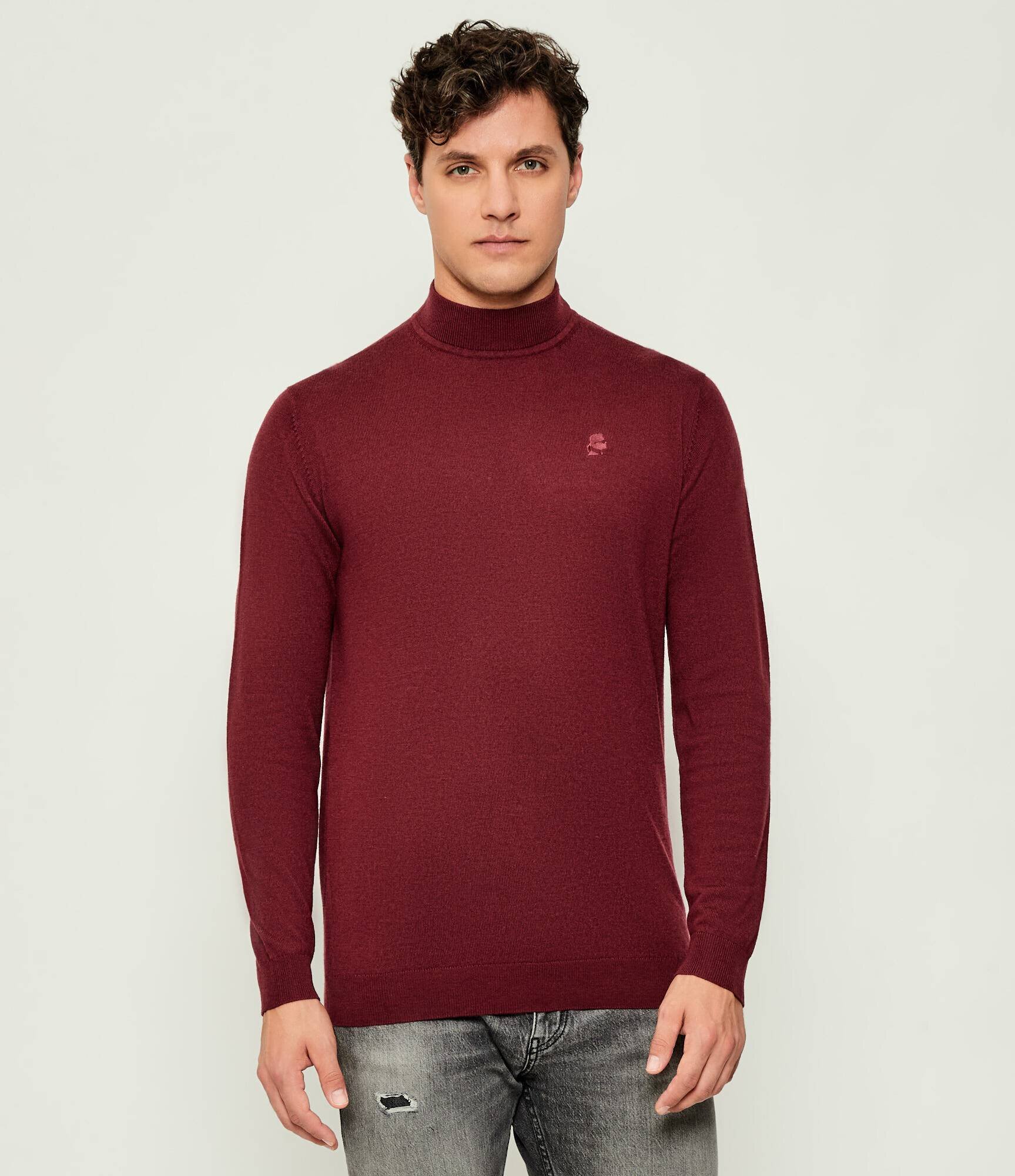 Karl Lagerfeld De lână guler înalt | regular fit