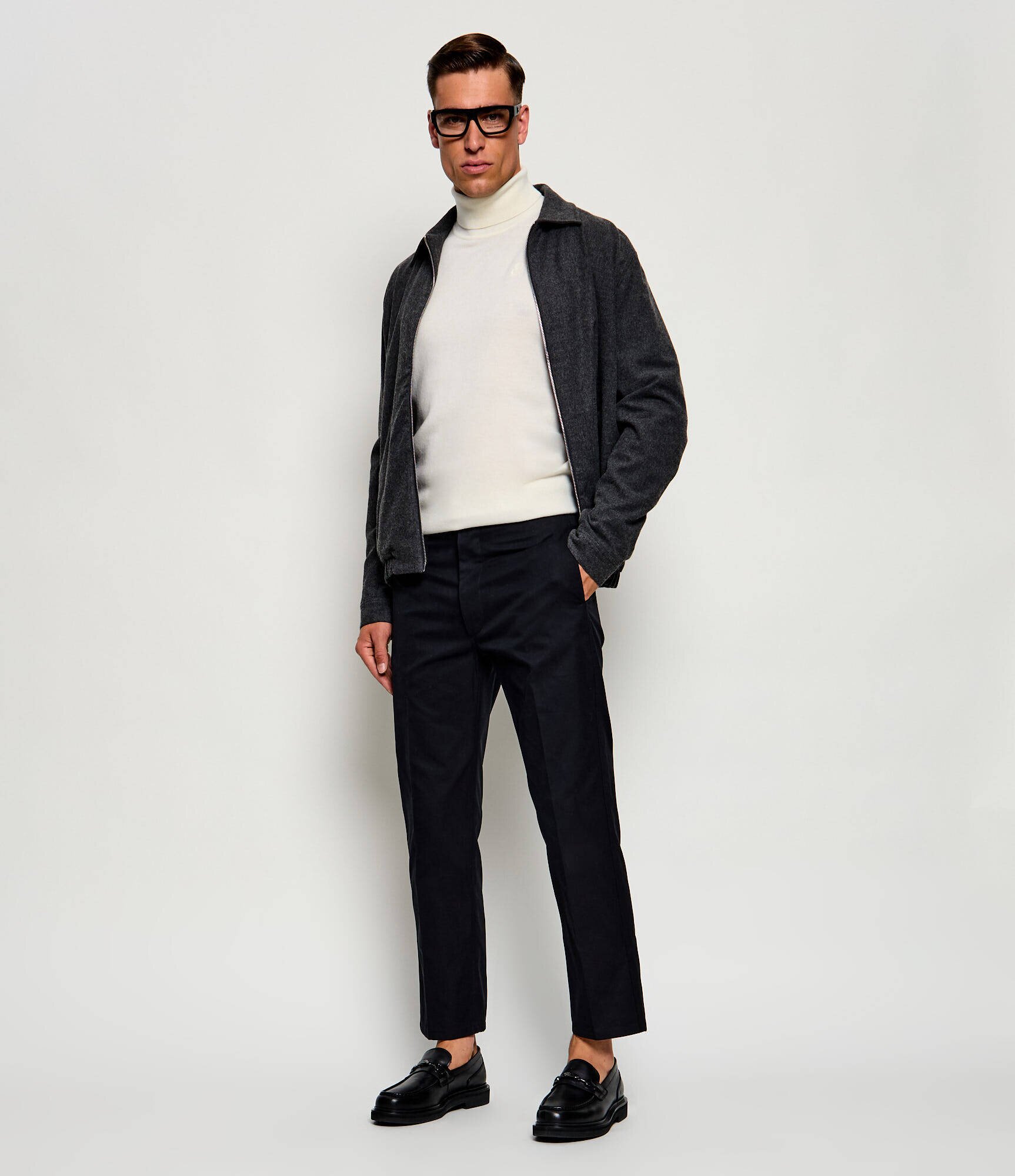 Karl Lagerfeld De lână maletă | regular fit