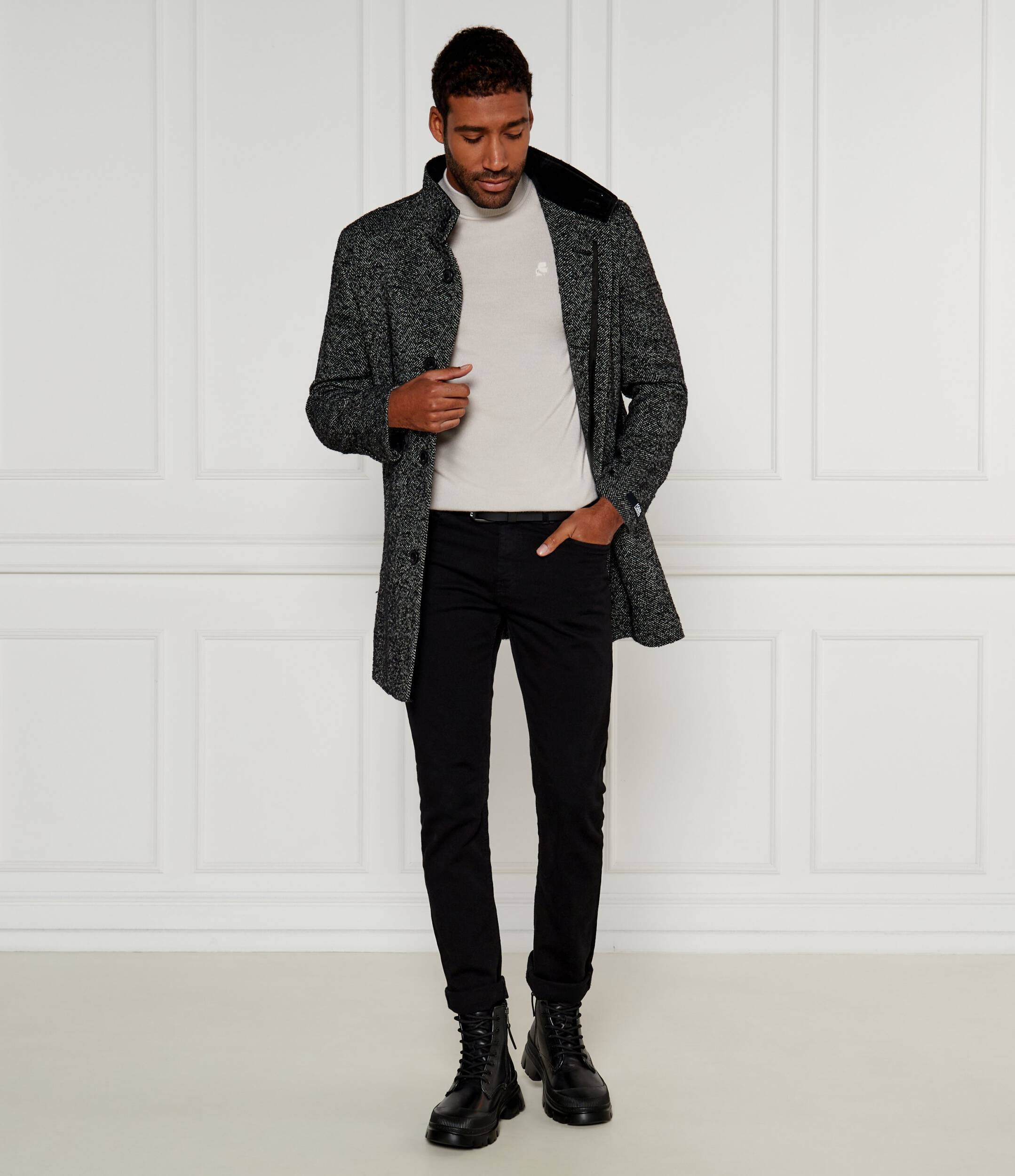 Karl Lagerfeld De lână maletă | Regular Fit