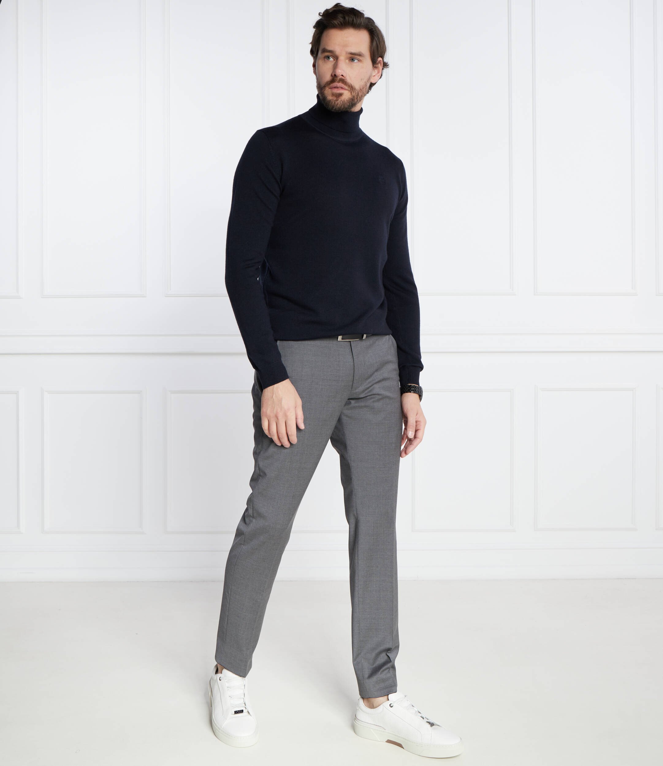 Karl Lagerfeld De lână maletă | Regular Fit