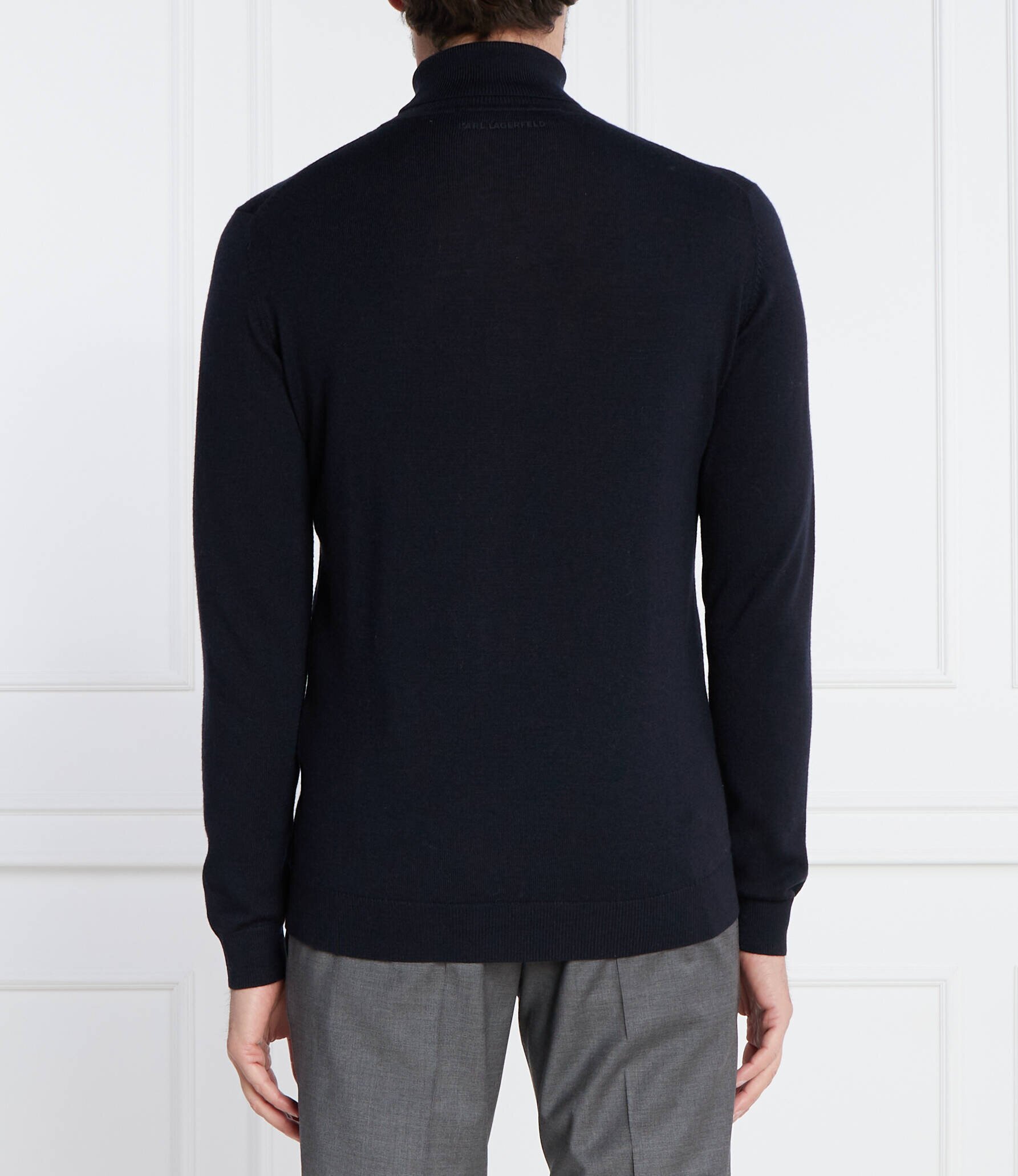 Karl Lagerfeld De lână maletă | Regular Fit