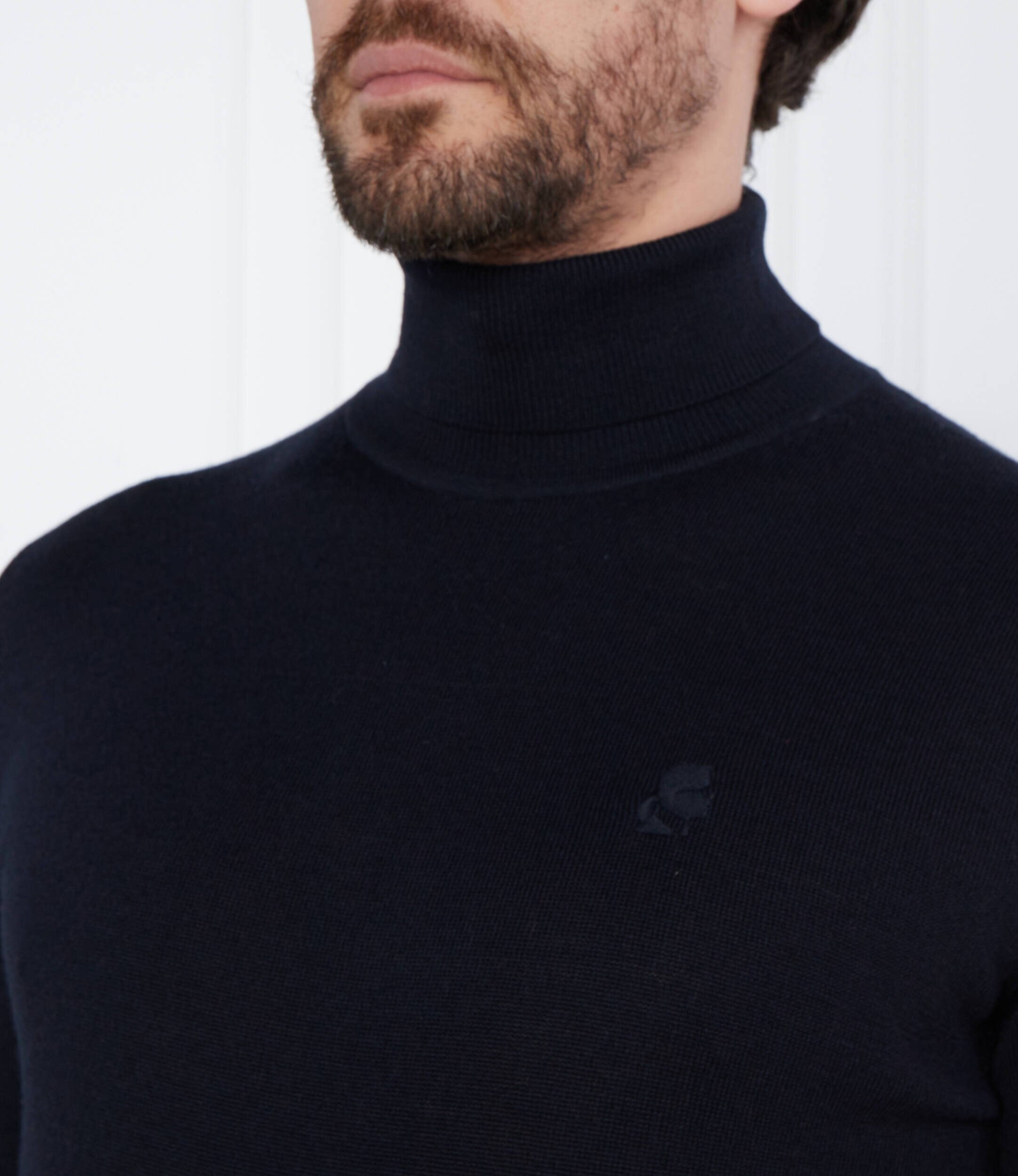 Karl Lagerfeld De lână maletă | Regular Fit