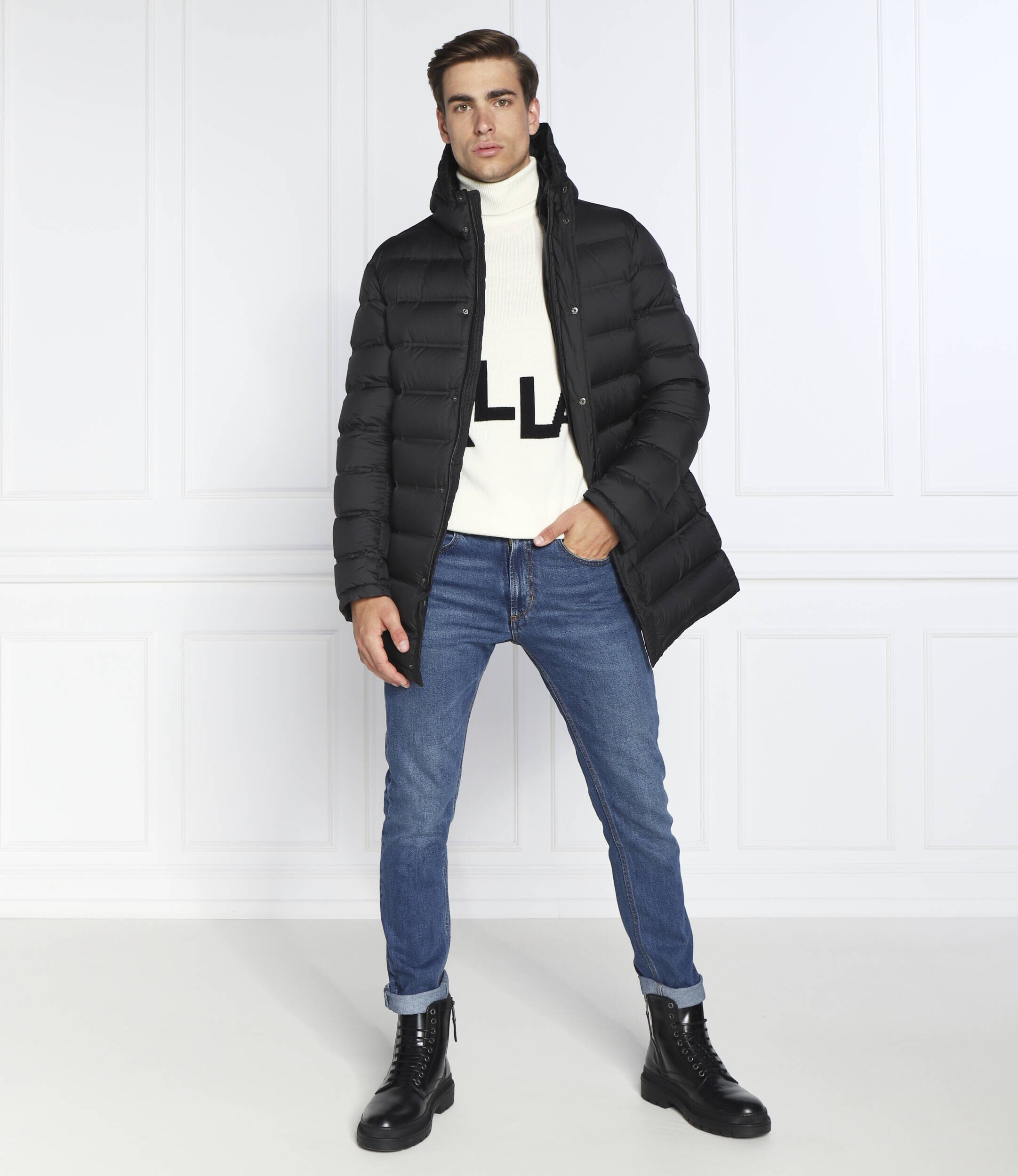 Karl Lagerfeld De lână maletă | Regular Fit