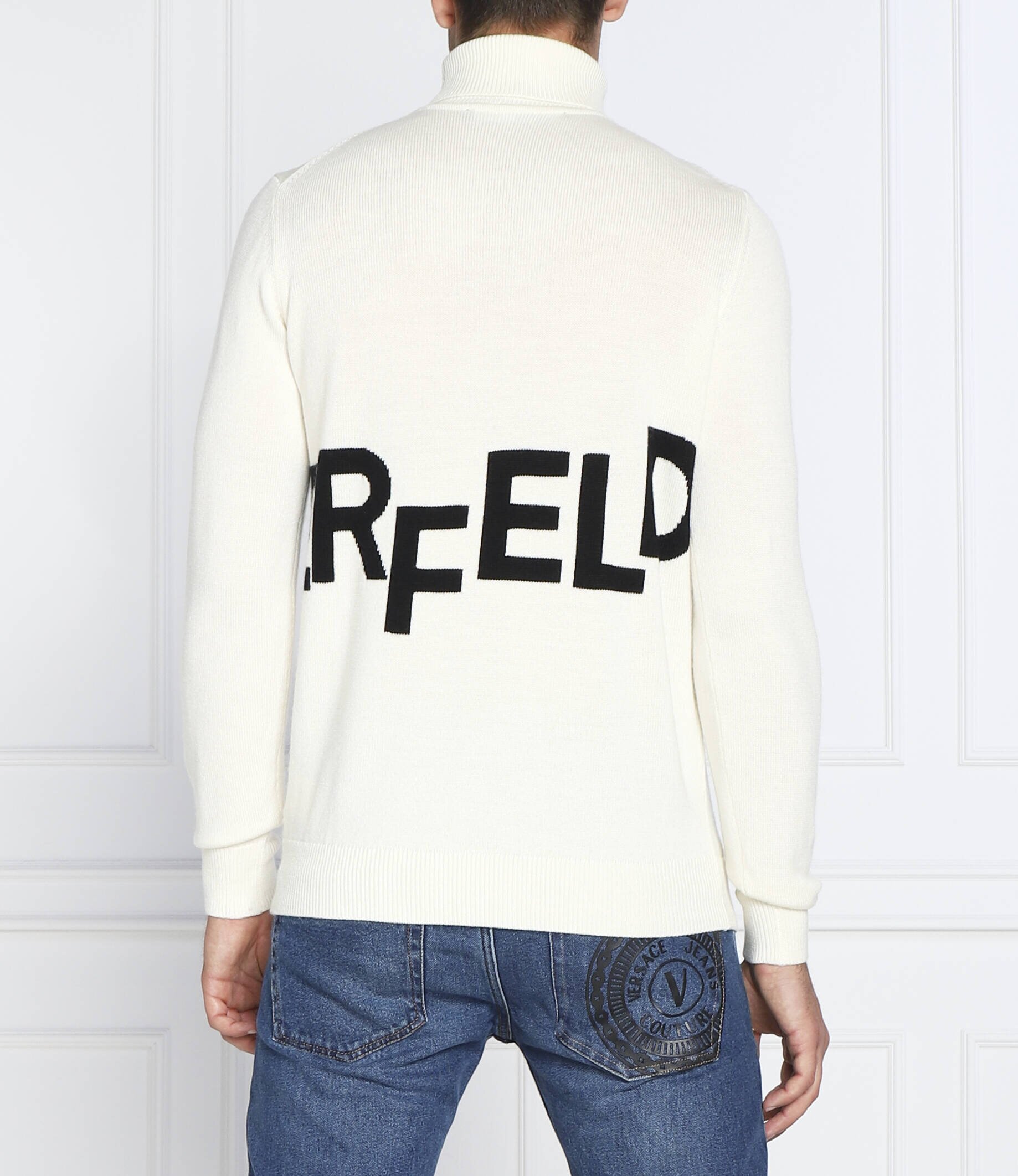 Karl Lagerfeld De lână maletă | Regular Fit