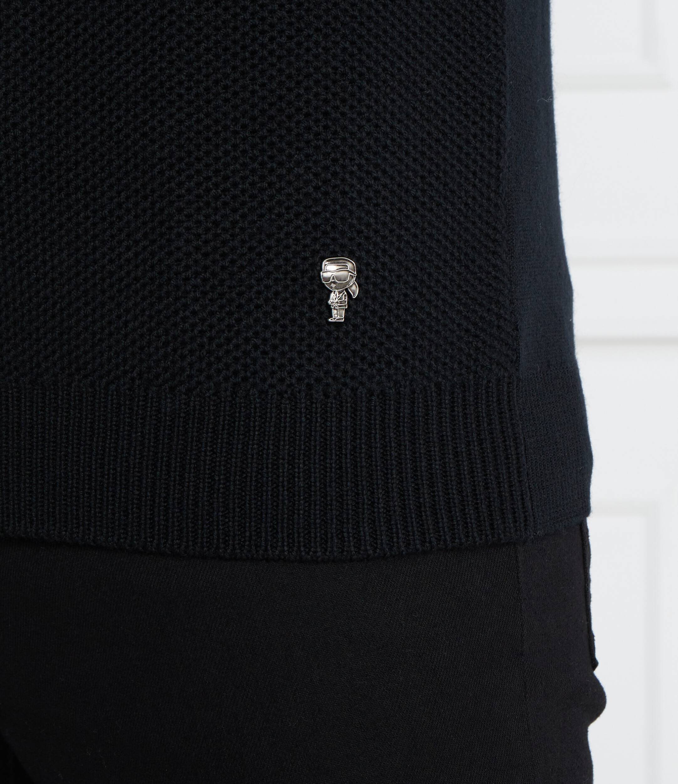 Karl Lagerfeld De lână maletă | Regular Fit
