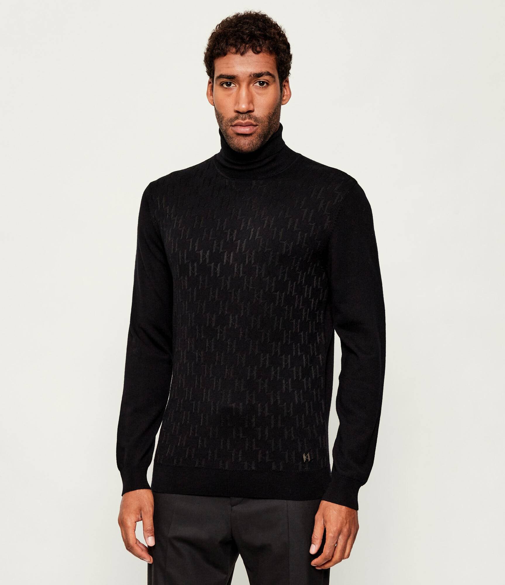 Karl Lagerfeld De lână maletă | Slim Fit
