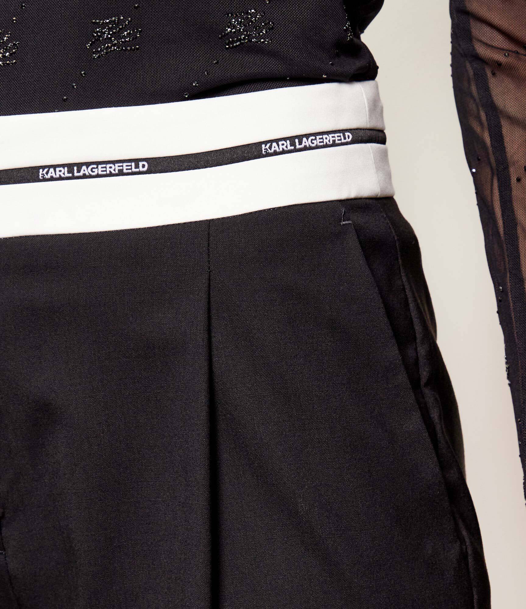 Karl Lagerfeld De lână pantaloni BW ESSENTIAL | Relaxed fit