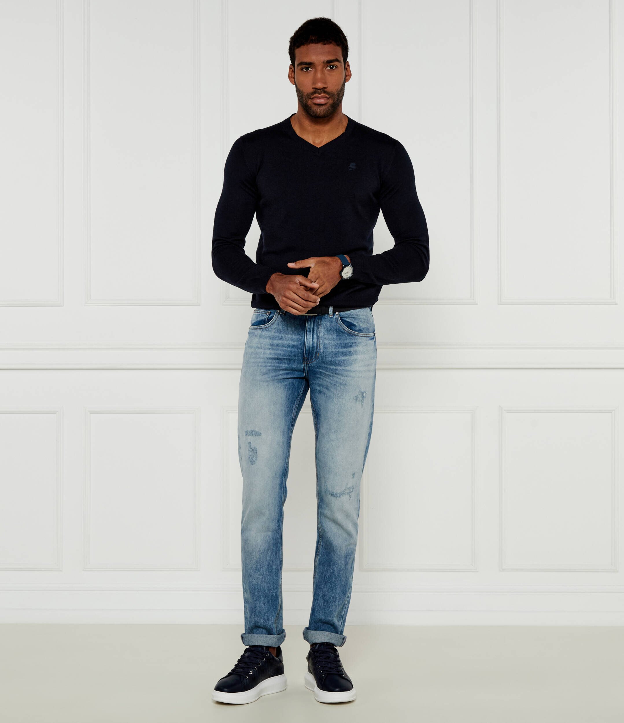 Karl Lagerfeld De lână pulover | Regular Fit