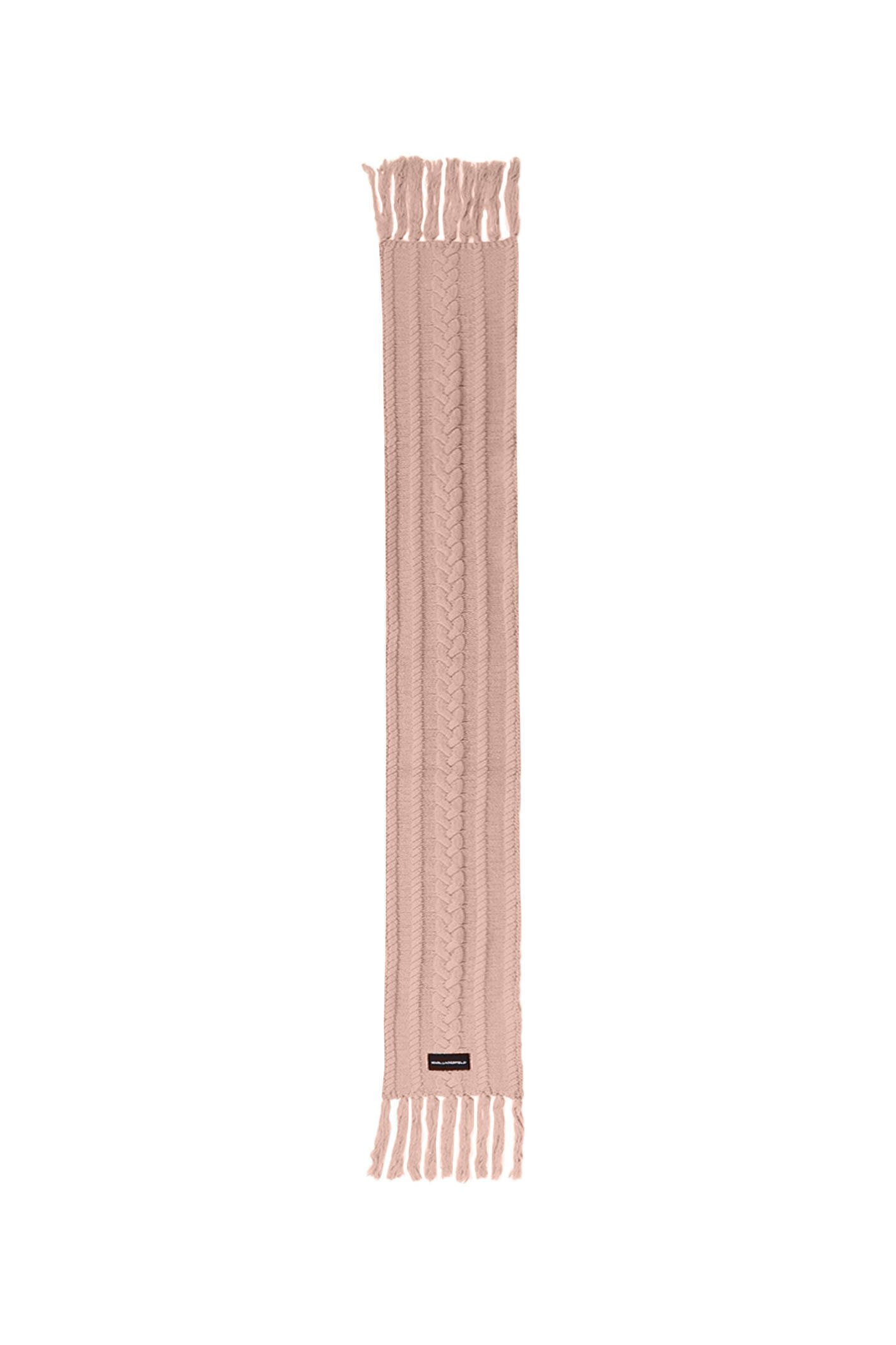 Karl Lagerfeld De lână șal k/essential cable knit