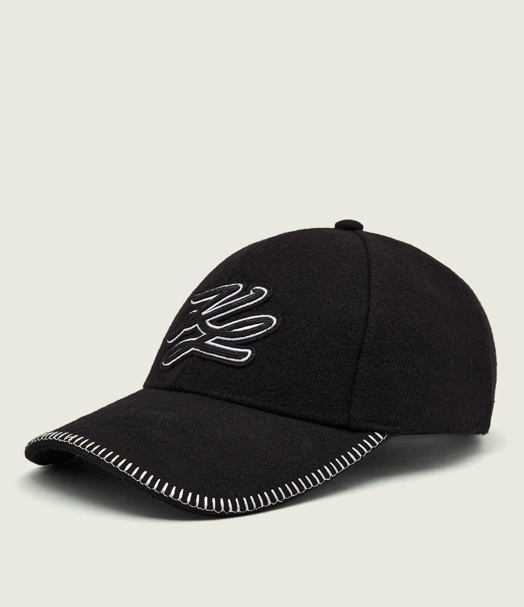 Karl Lagerfeld De lână șapcă baseball k/autograph