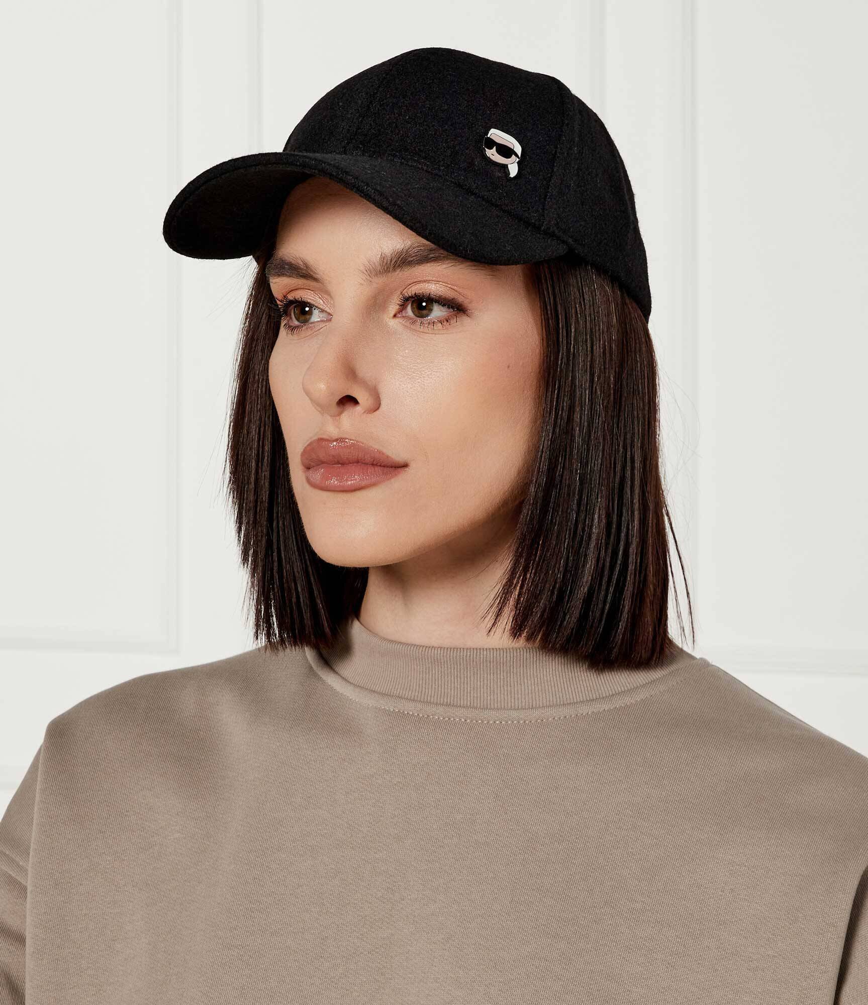 Karl Lagerfeld De lână șapcă baseball k/ikonik 2.0