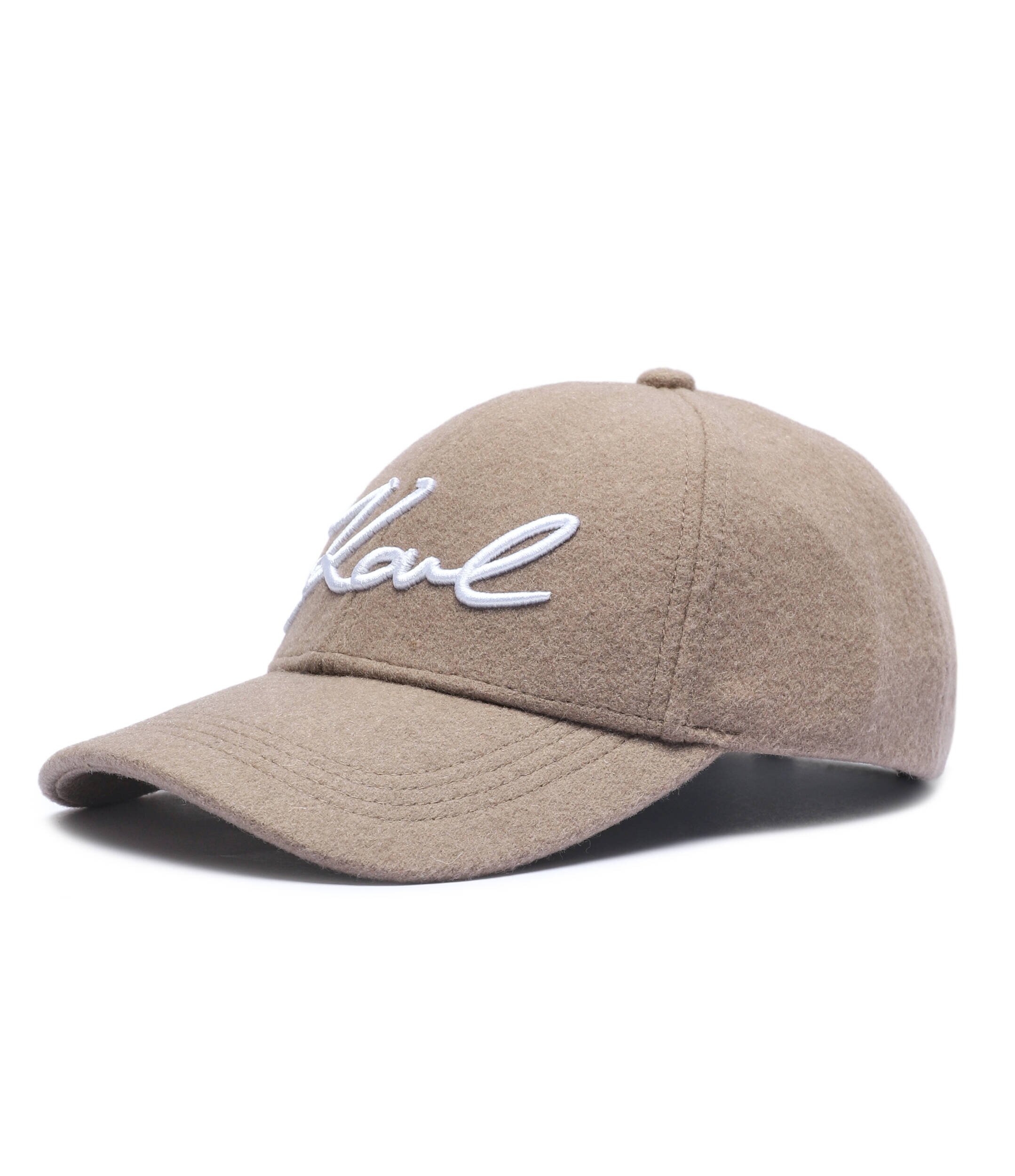 Karl Lagerfeld De lână șapcă baseball k/signature