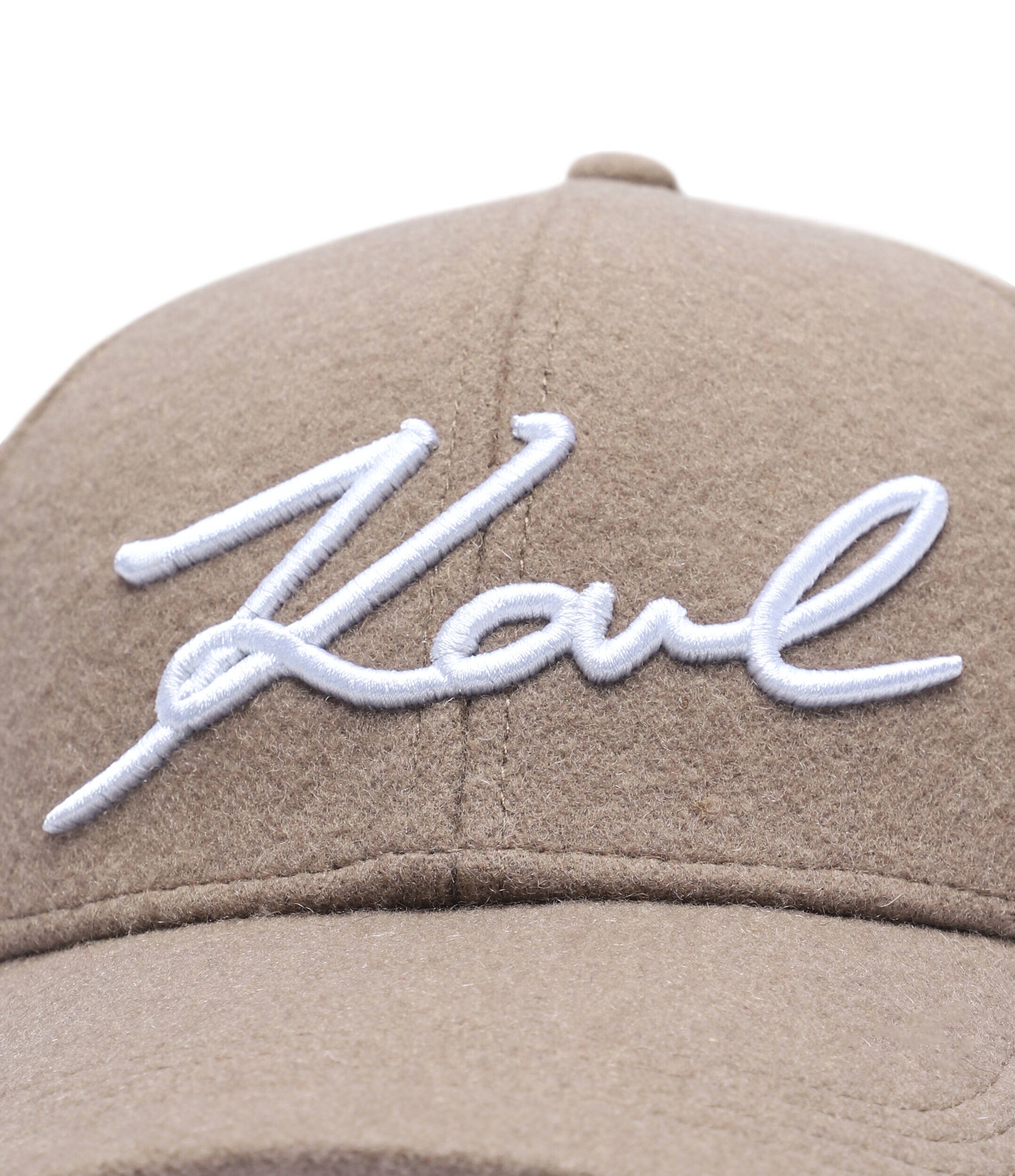 Karl Lagerfeld De lână șapcă baseball k/signature