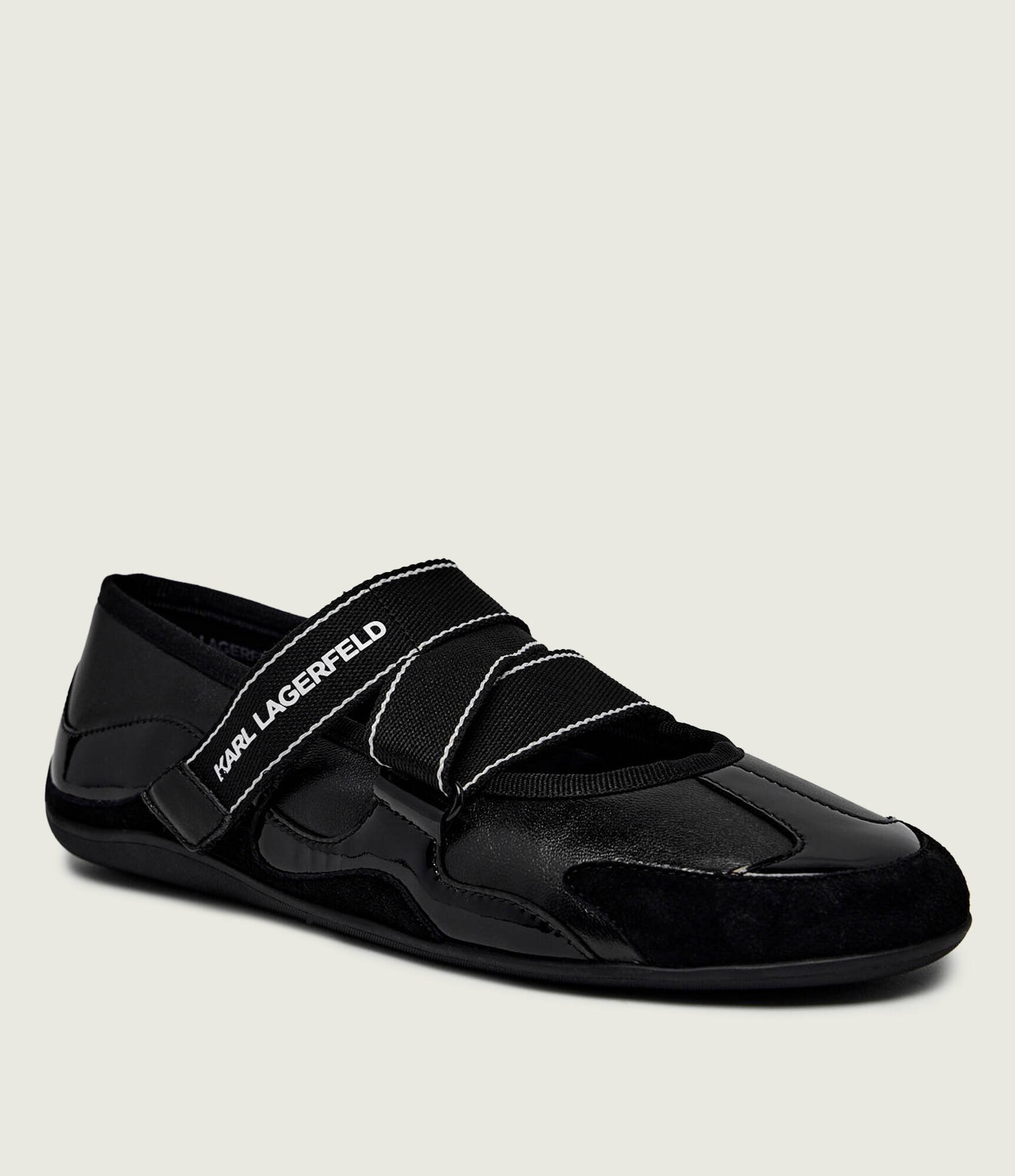 Karl Lagerfeld De piele balerini ALTIA | piele întoarsă