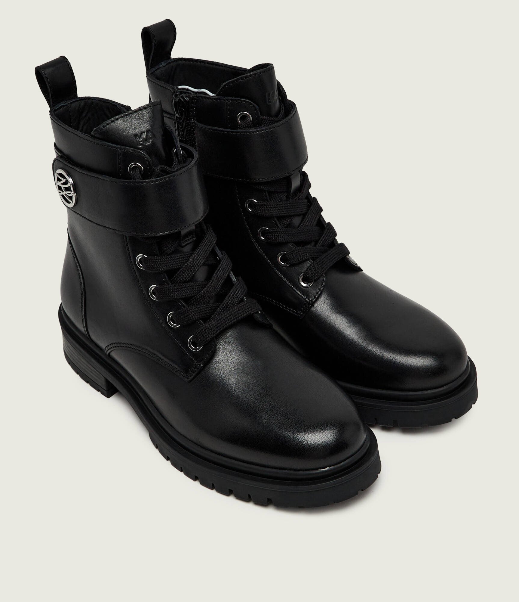 Karl Lagerfeld De piele botine Binky