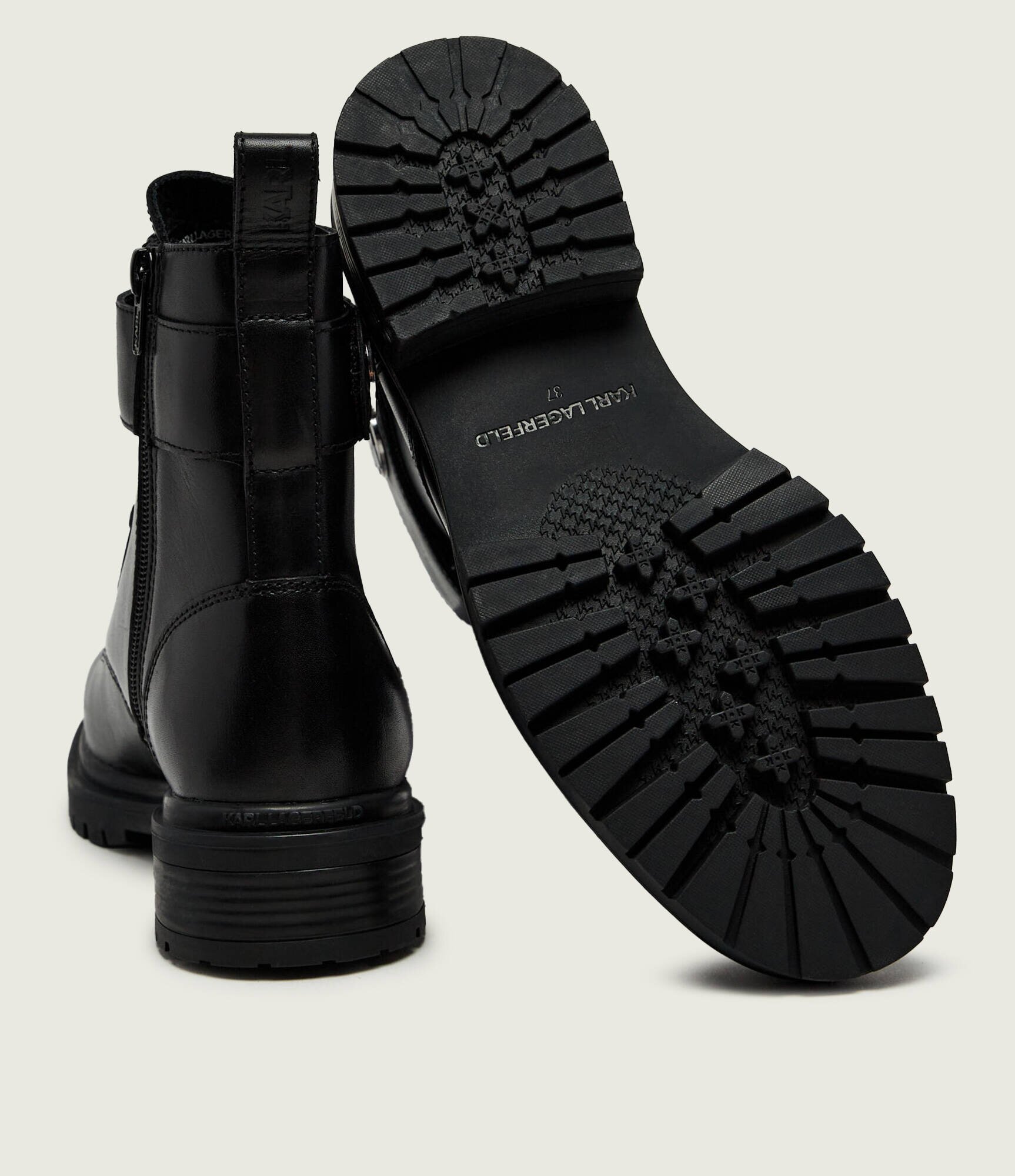 Karl Lagerfeld De piele botine Binky