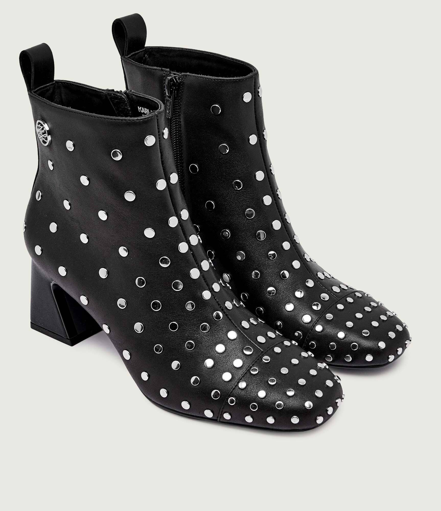 Karl Lagerfeld De piele botine cu toc Beata