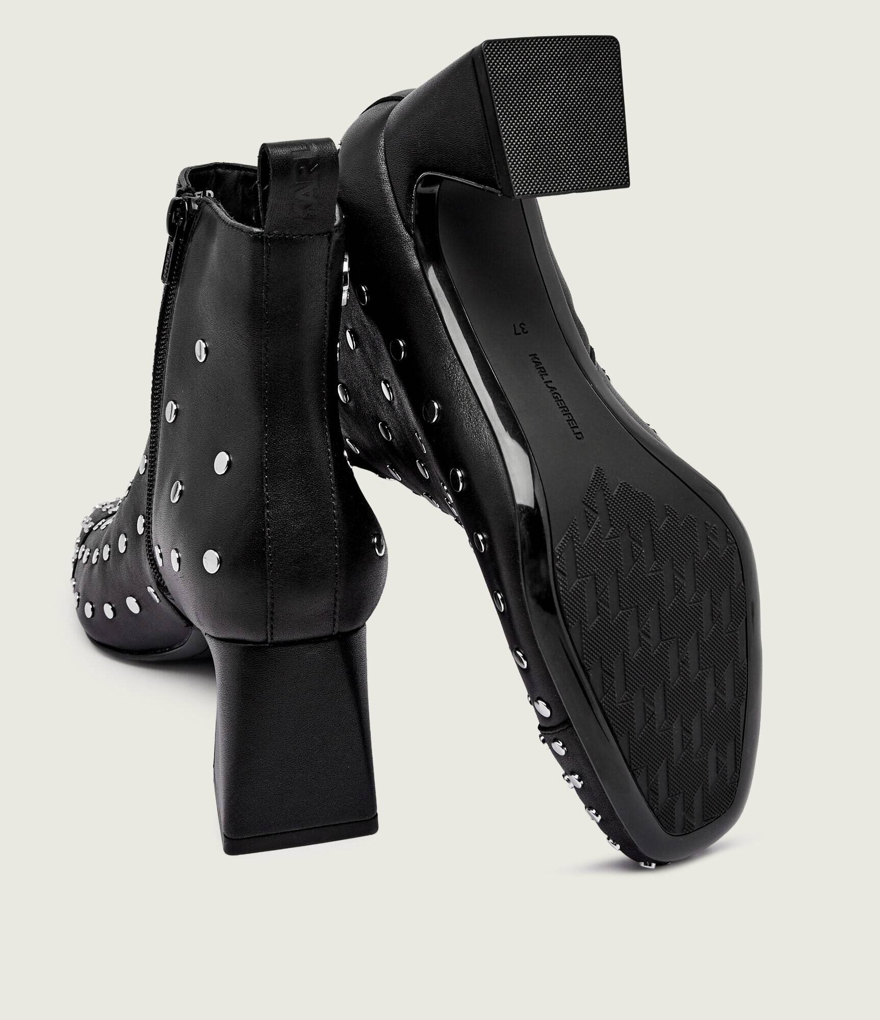 Karl Lagerfeld De piele botine cu toc Beata