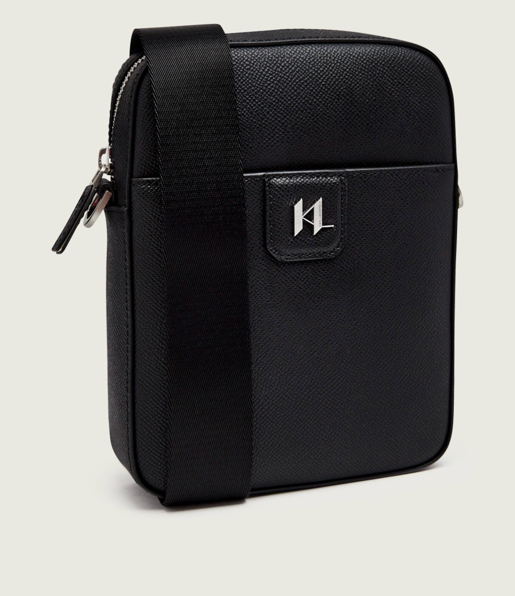 Karl Lagerfeld De piele geantă reporter K/Monogram