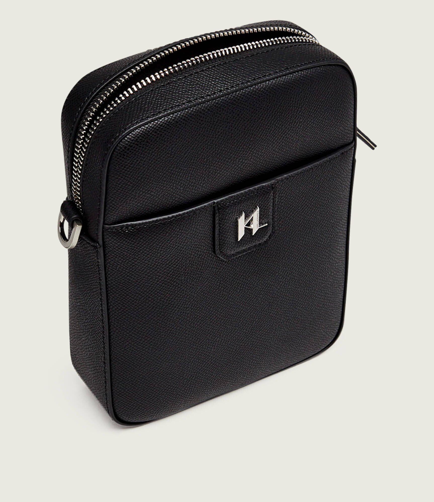 Karl Lagerfeld De piele geantă reporter K/Monogram