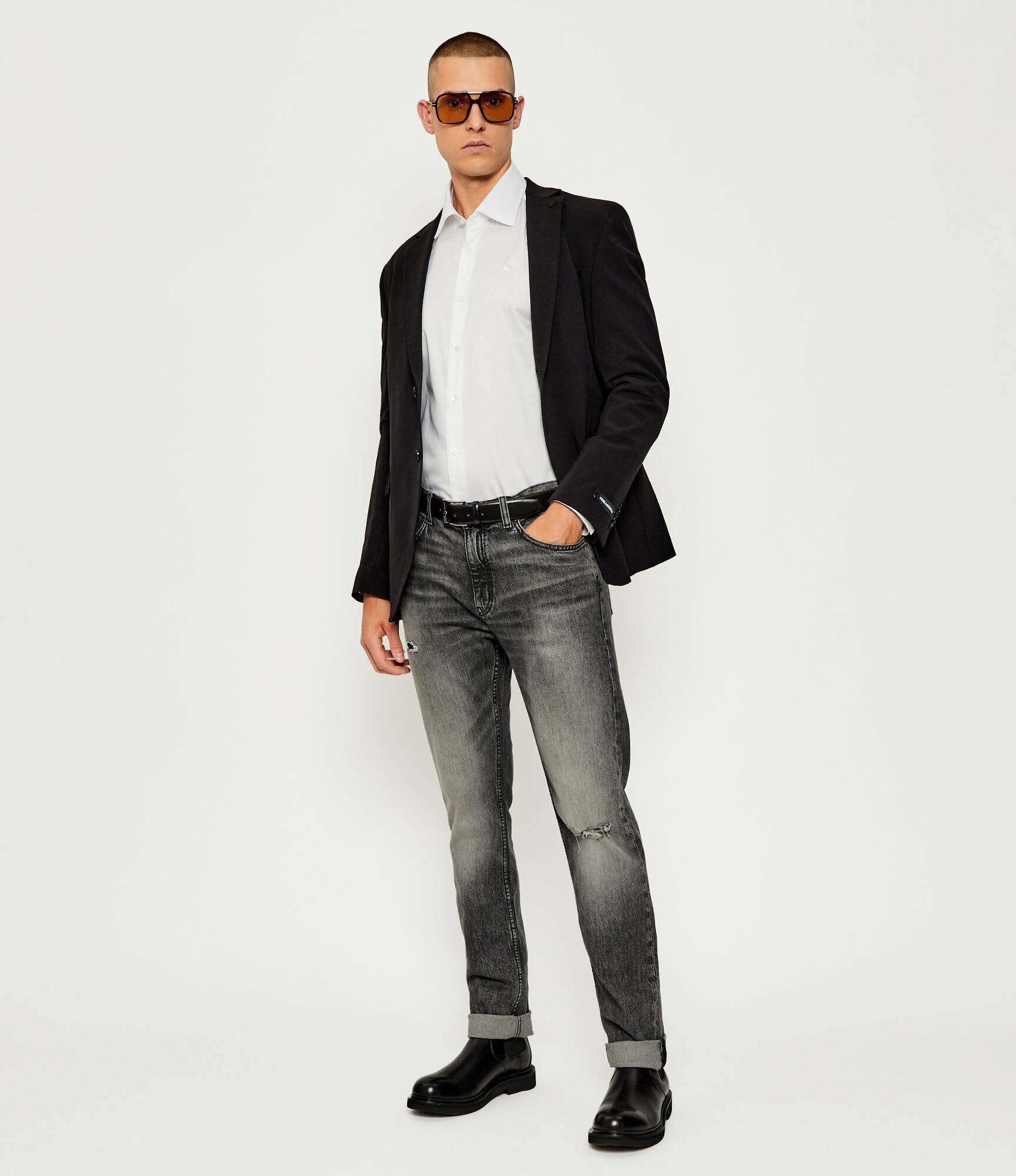 Karl Lagerfeld De piele ghete chelsea KINGSTON