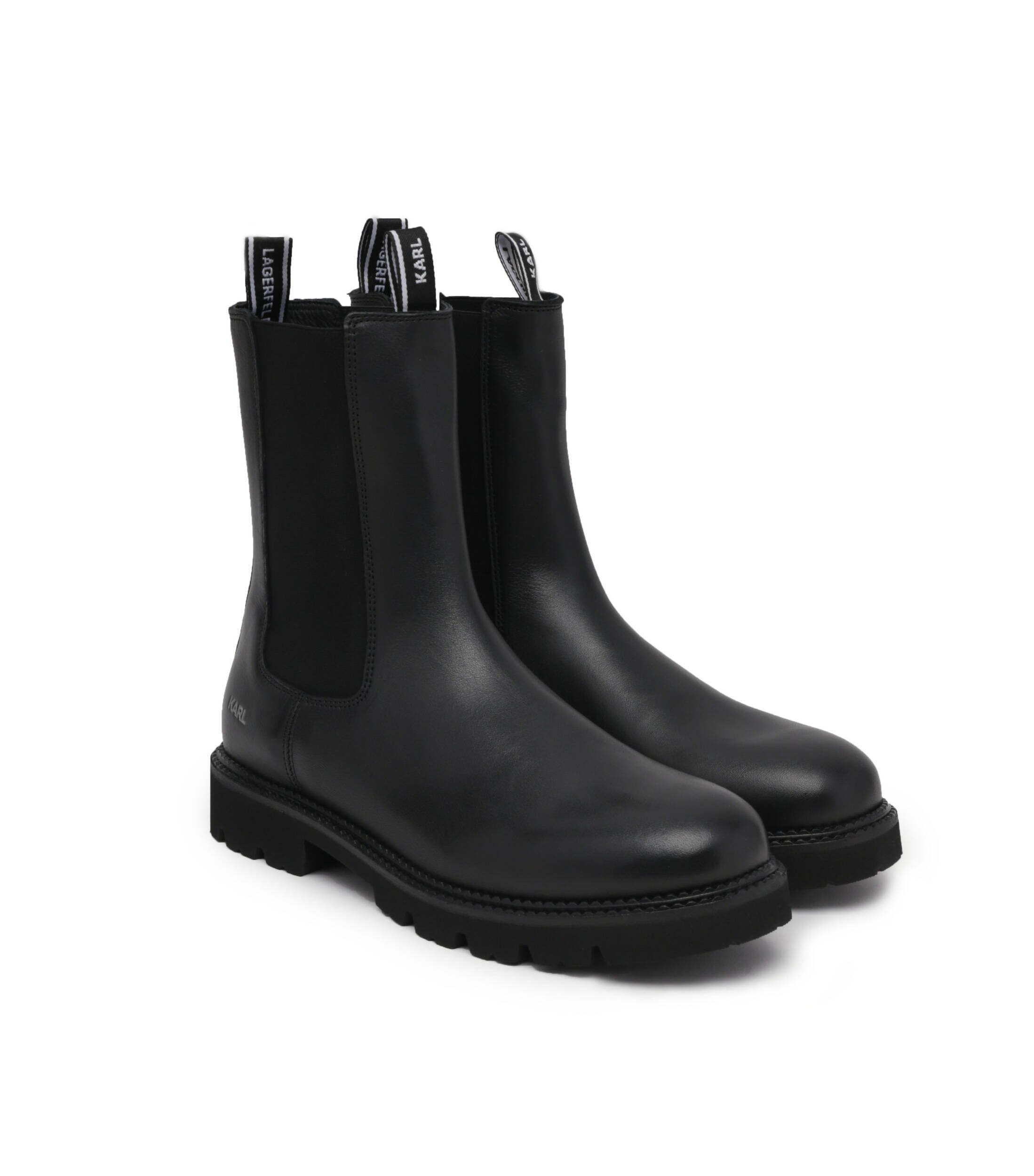 Karl Lagerfeld De piele ghete chelsea TROUPE MENS