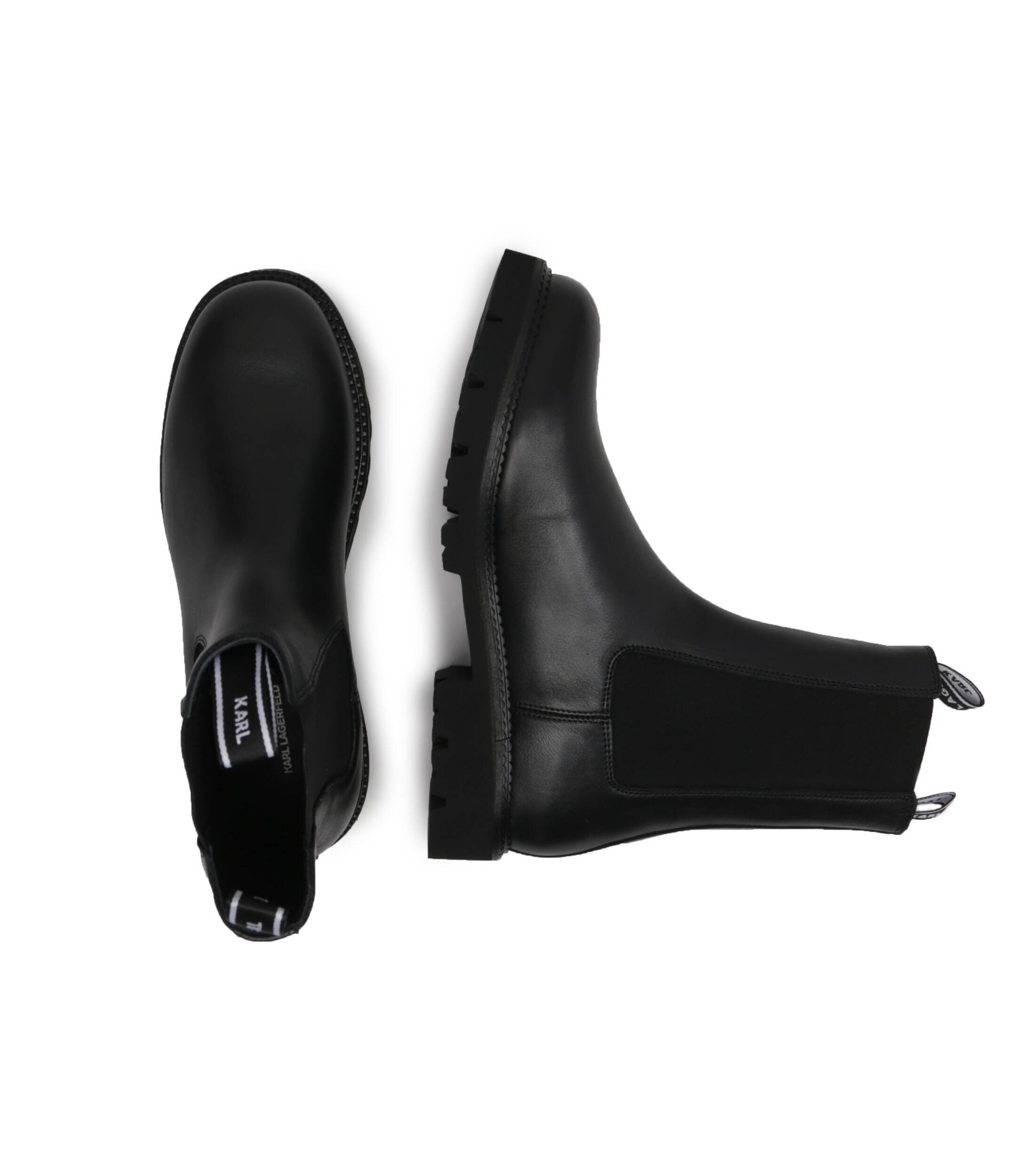 Karl Lagerfeld De piele ghete chelsea TROUPE MENS