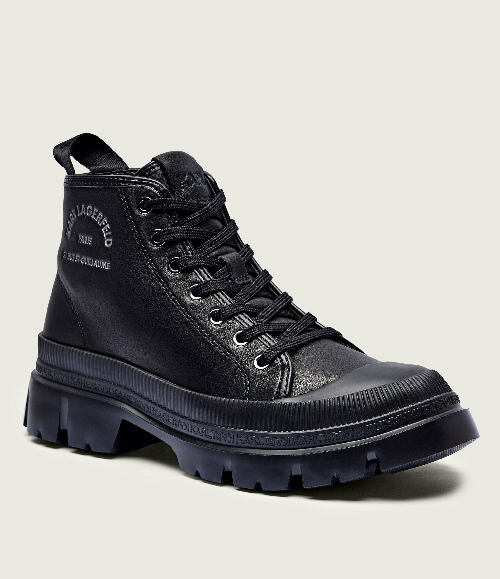 Karl Lagerfeld De piele ghete de trekking