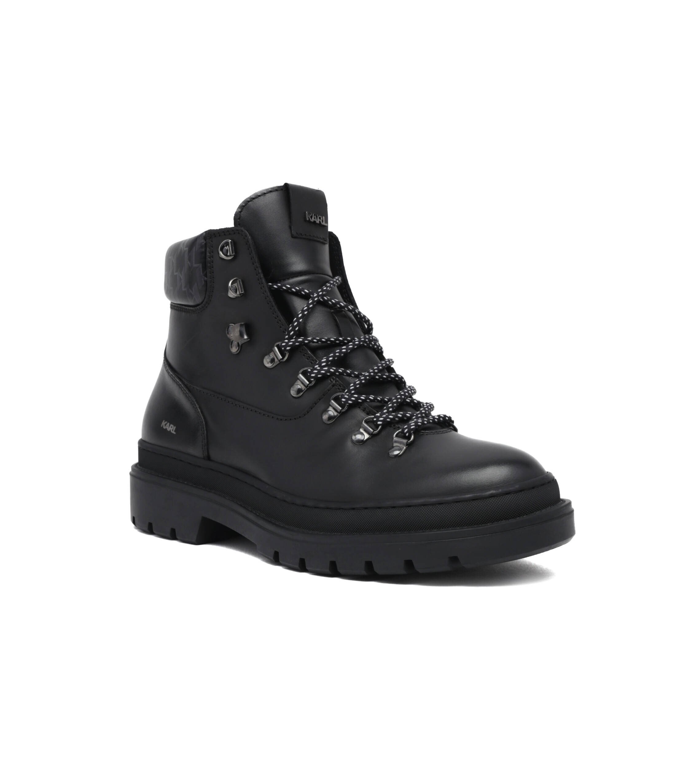 Karl Lagerfeld De piele ghete de trekking OUTLAND